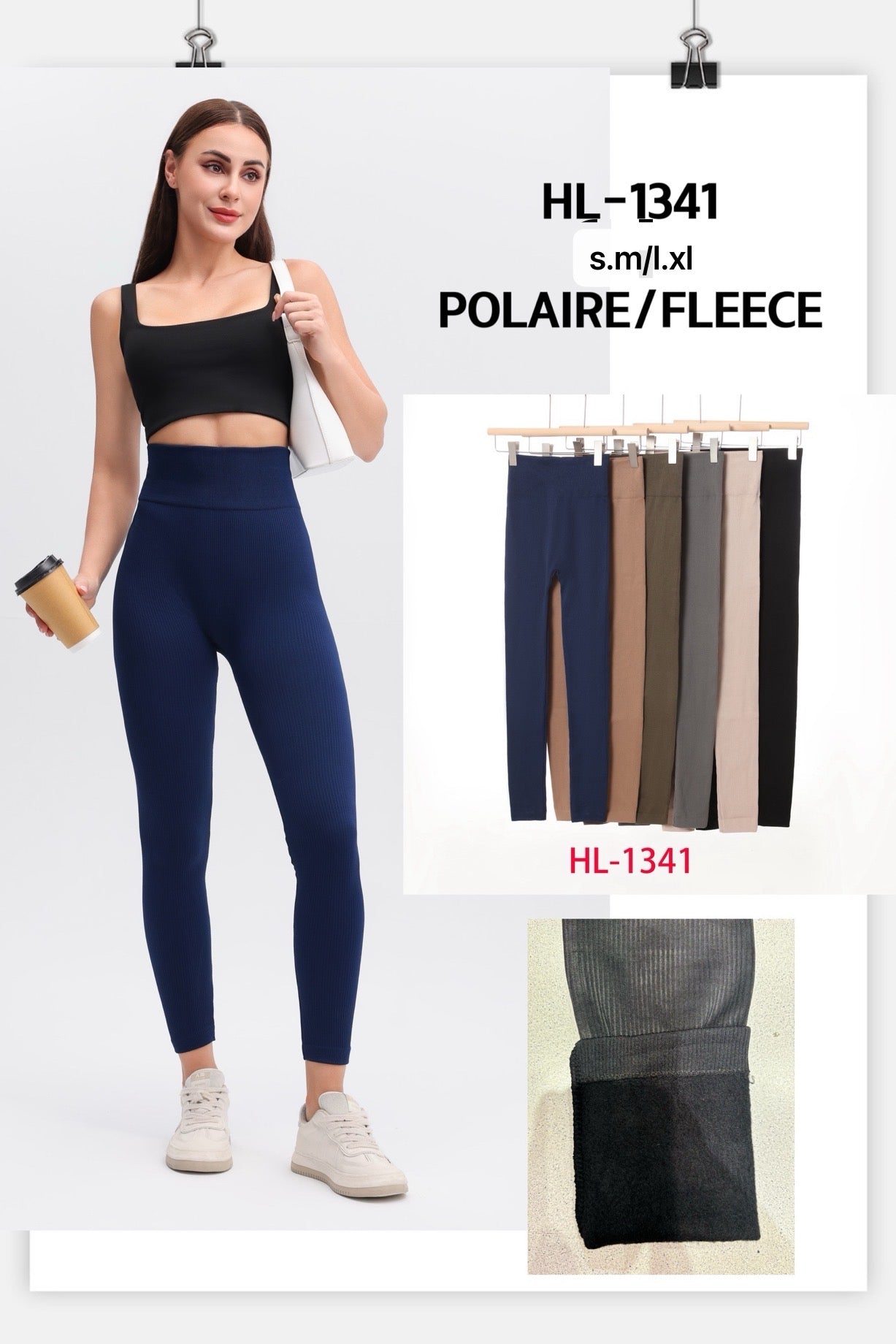 Legging Polaire Intérieur (x12)