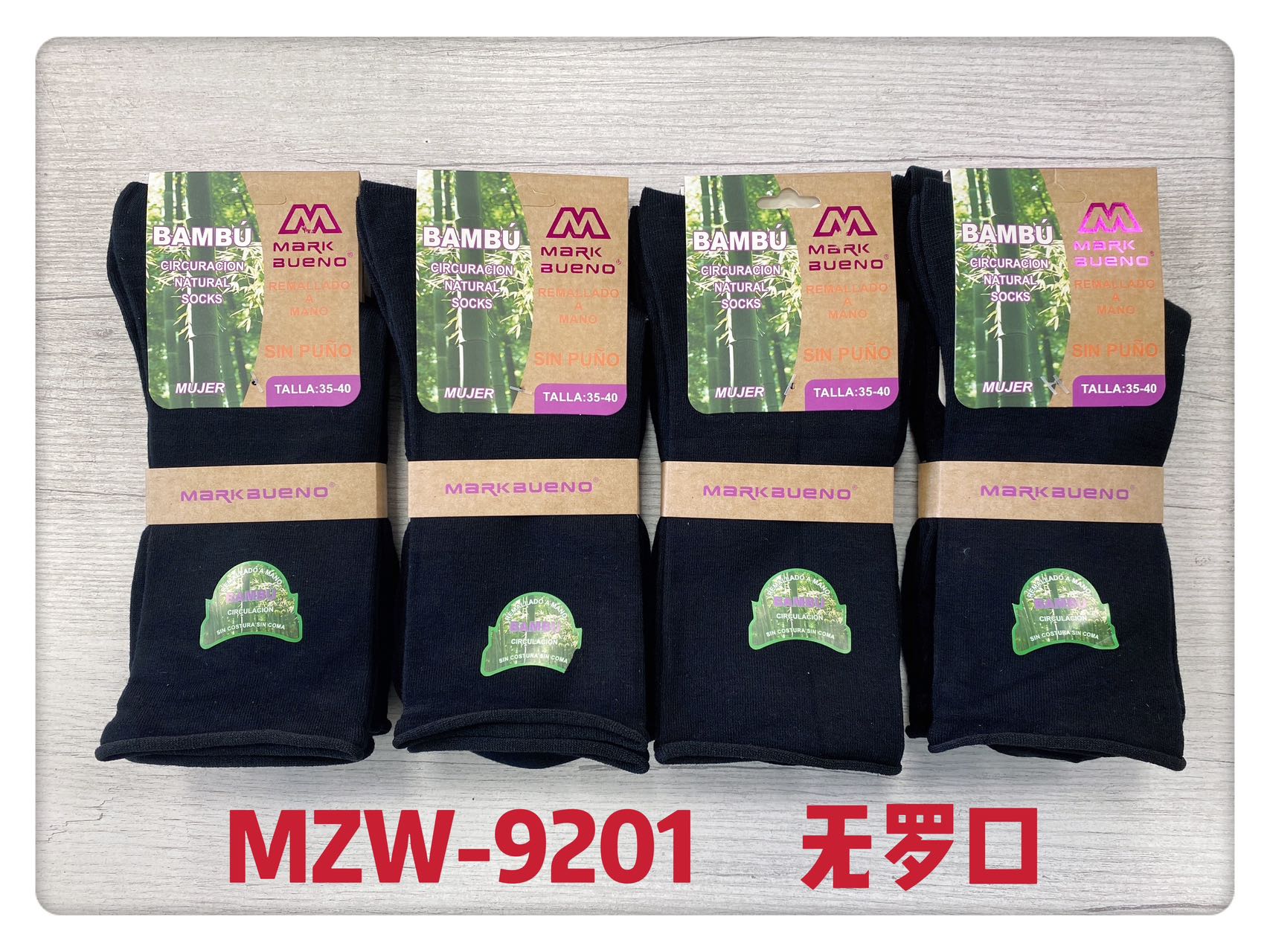 FEMME Chaussettes Fibre de Bambou Qualité supérieure (x24)