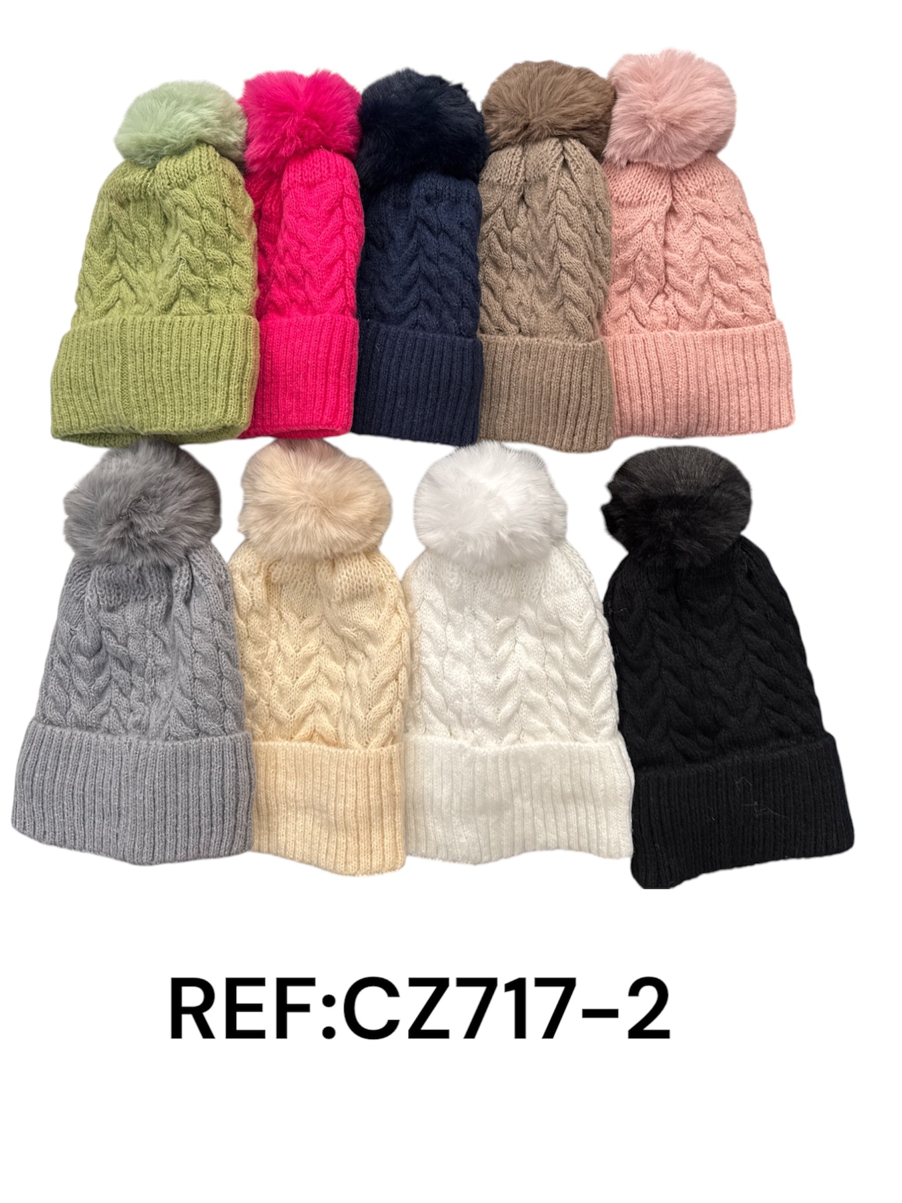 bonnet femme tricoté (x12)#2