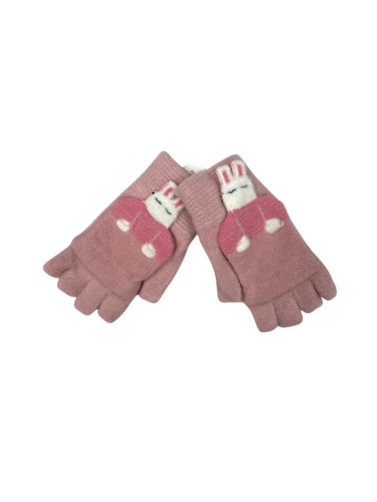 Mitaines à rabat pour enfants, motif mains de griffe de lapin(x12)E29