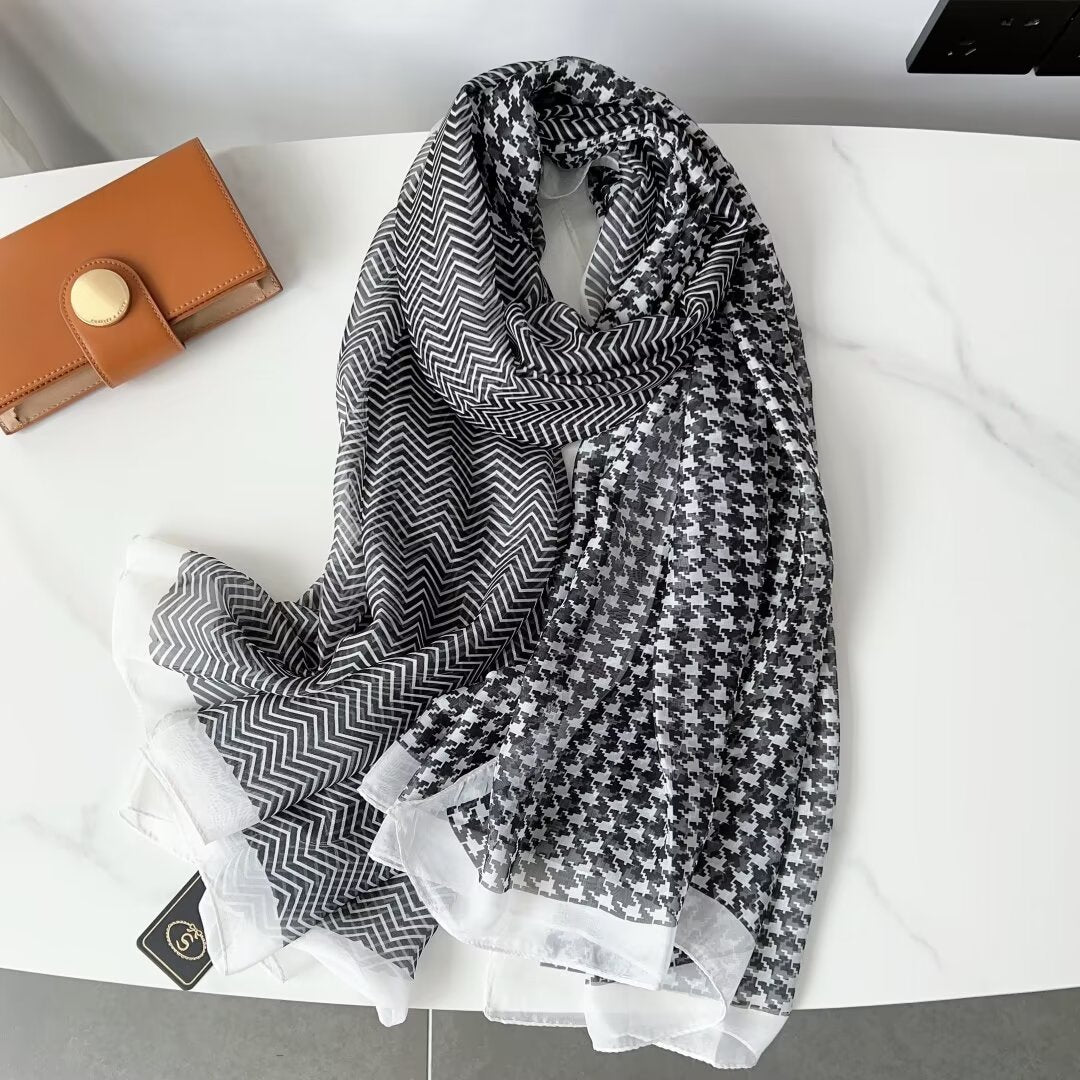 Foulards touche soie(x6)#19