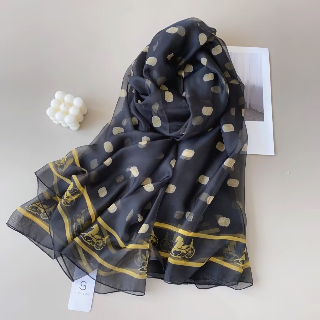 Foulards touche soie(x6)#26