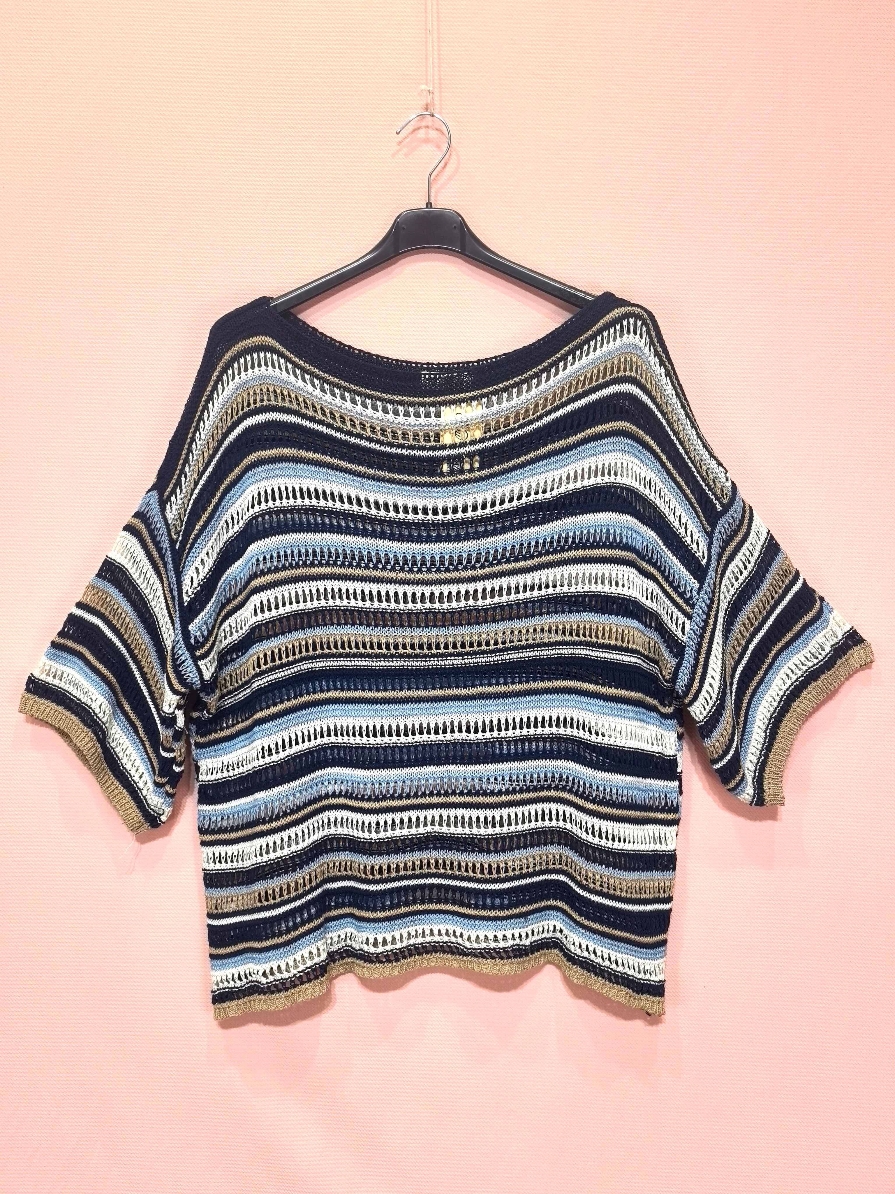 Pull en maille ajourée(8)