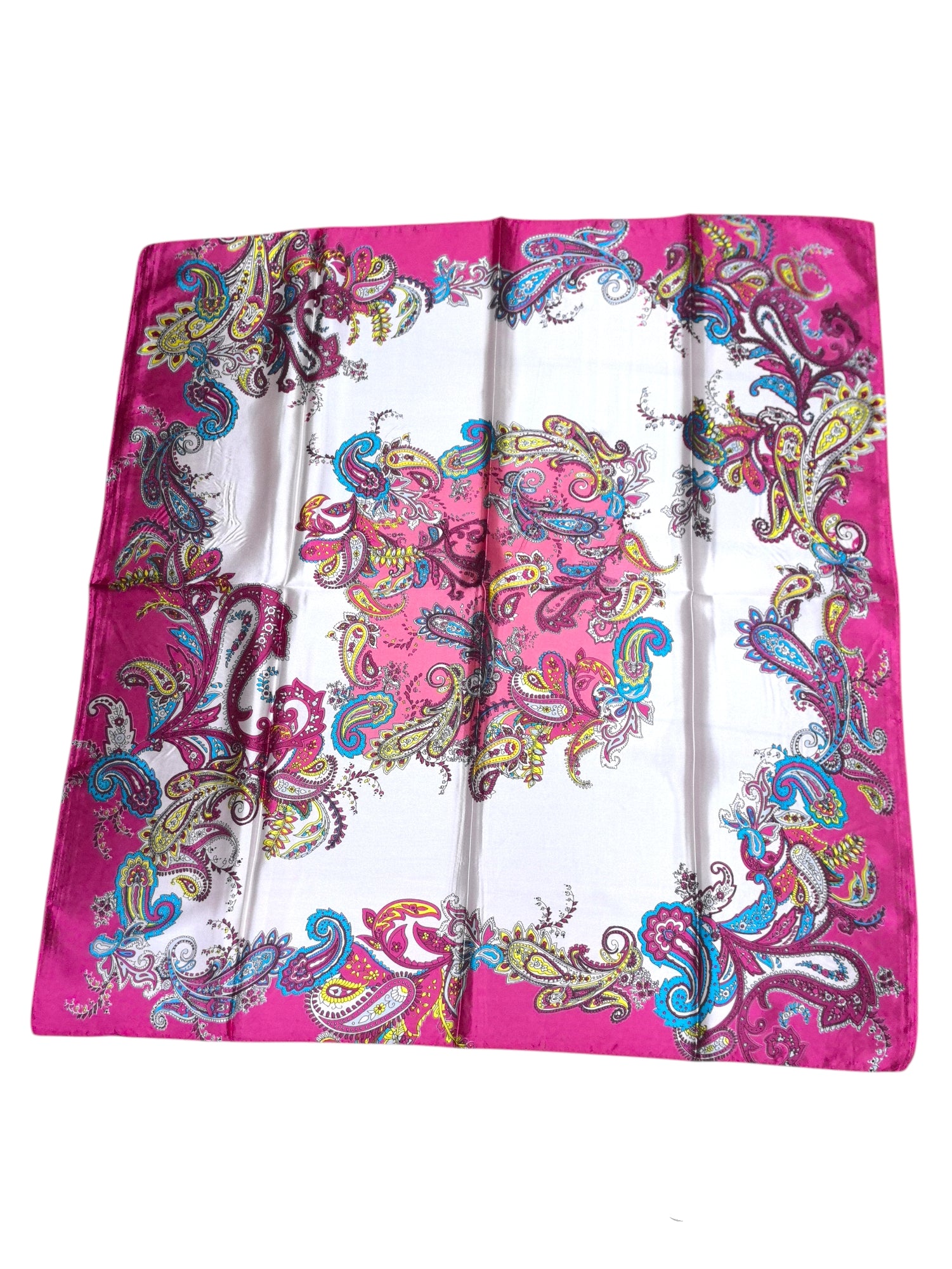 Foulard carré 90cm imprimé fantaisie (x10)#20