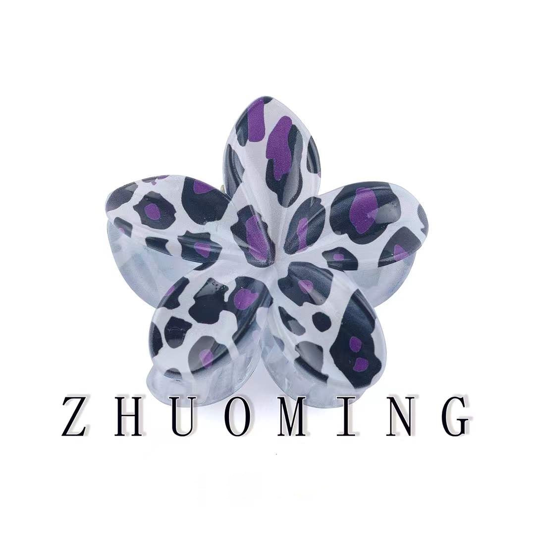 pinces cheveux Imprimé léopard (x12)#3