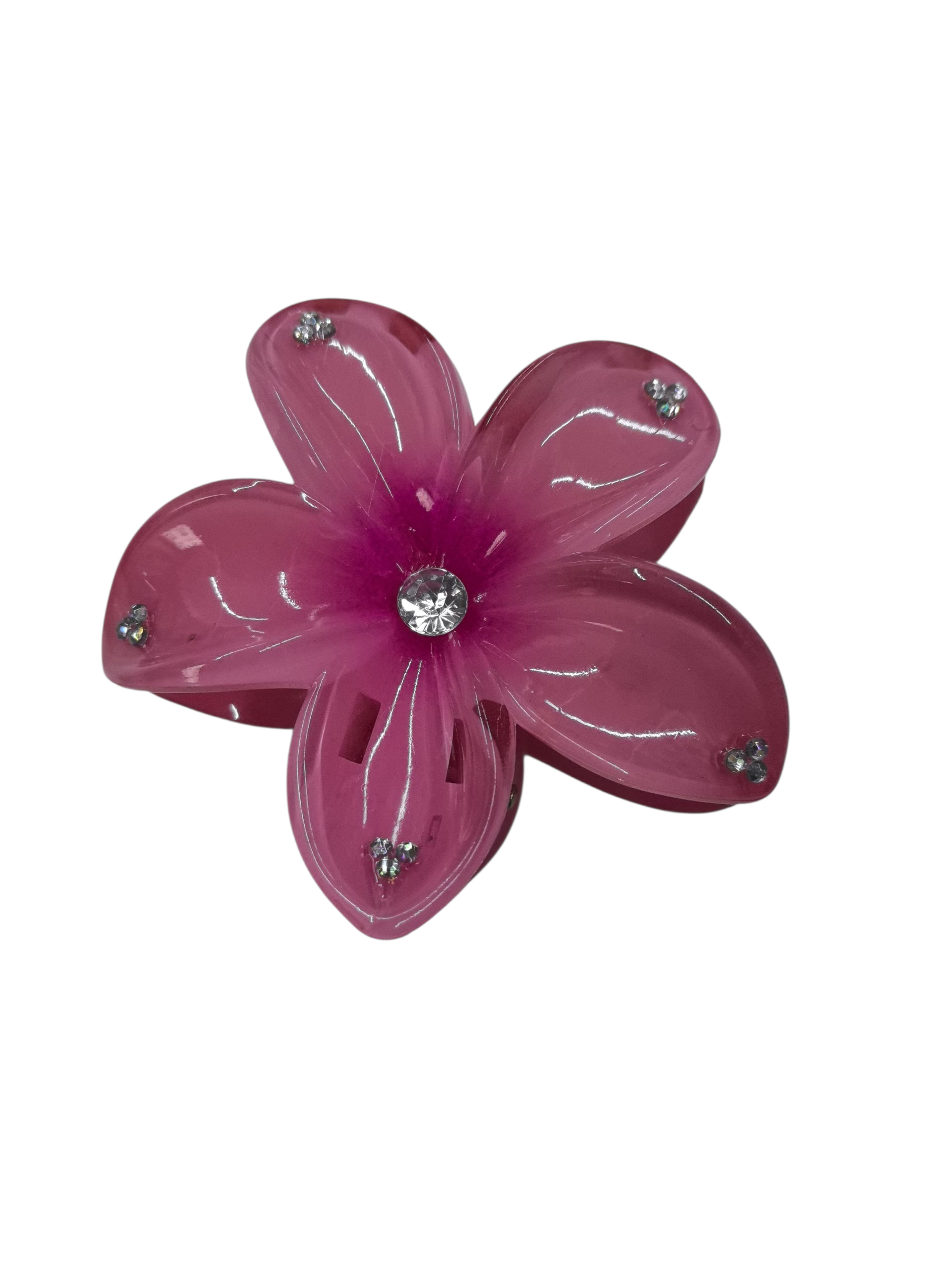 Pinces cheveux fleur de frangipanier (x12)#10