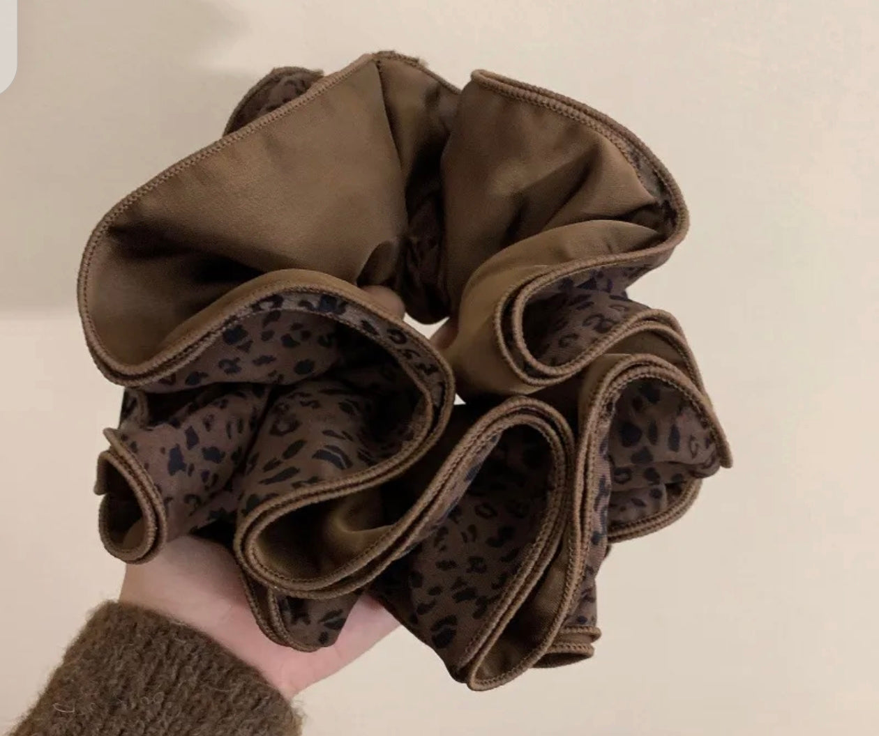 Chouchou imprimé Léopard (x12)