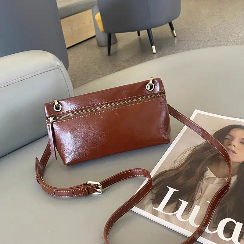 Sac bandoulière cuir véritable modèle Asana (X6)