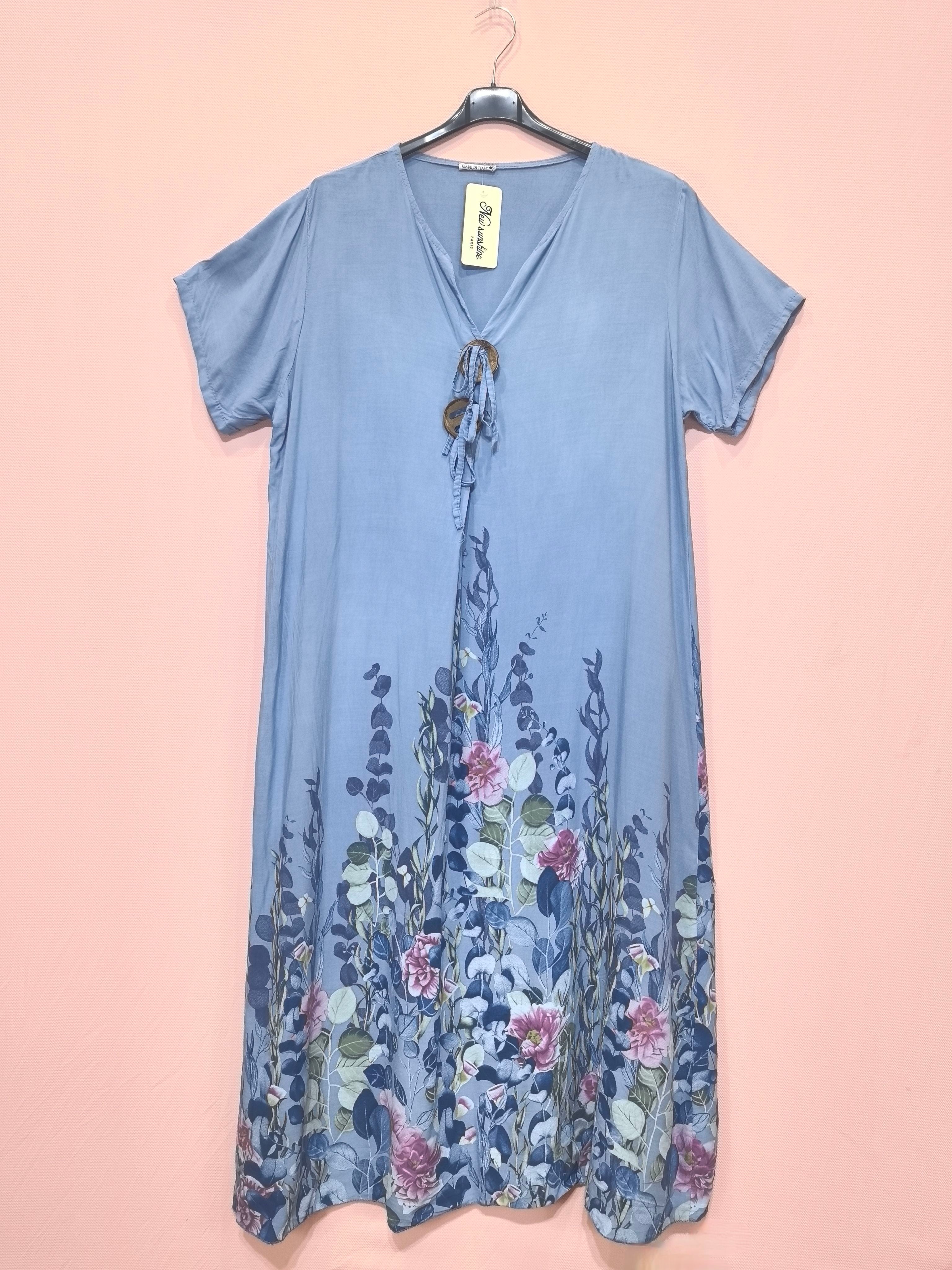 Robe longue florale (x6)