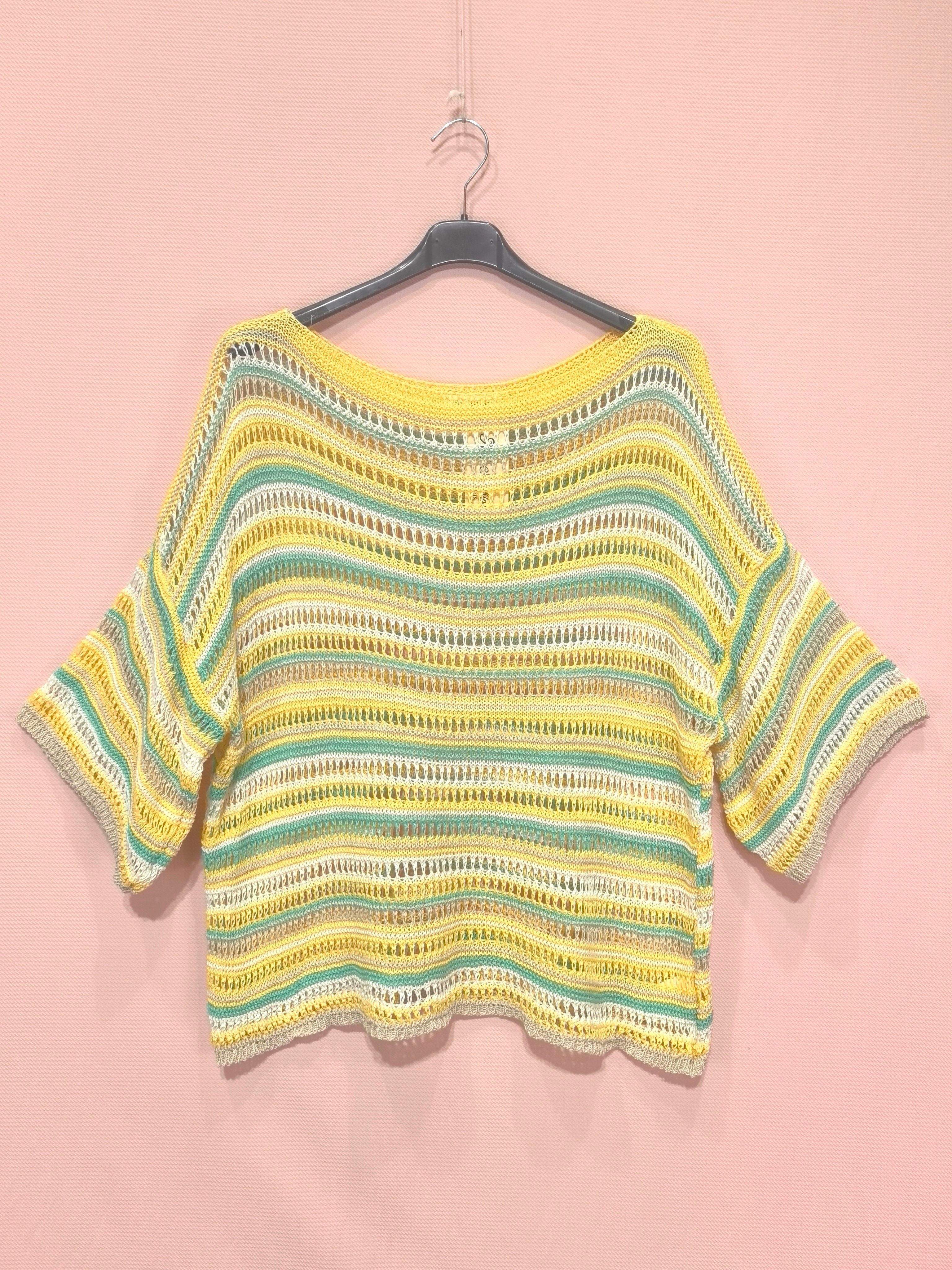 Pull en maille ajourée(8)