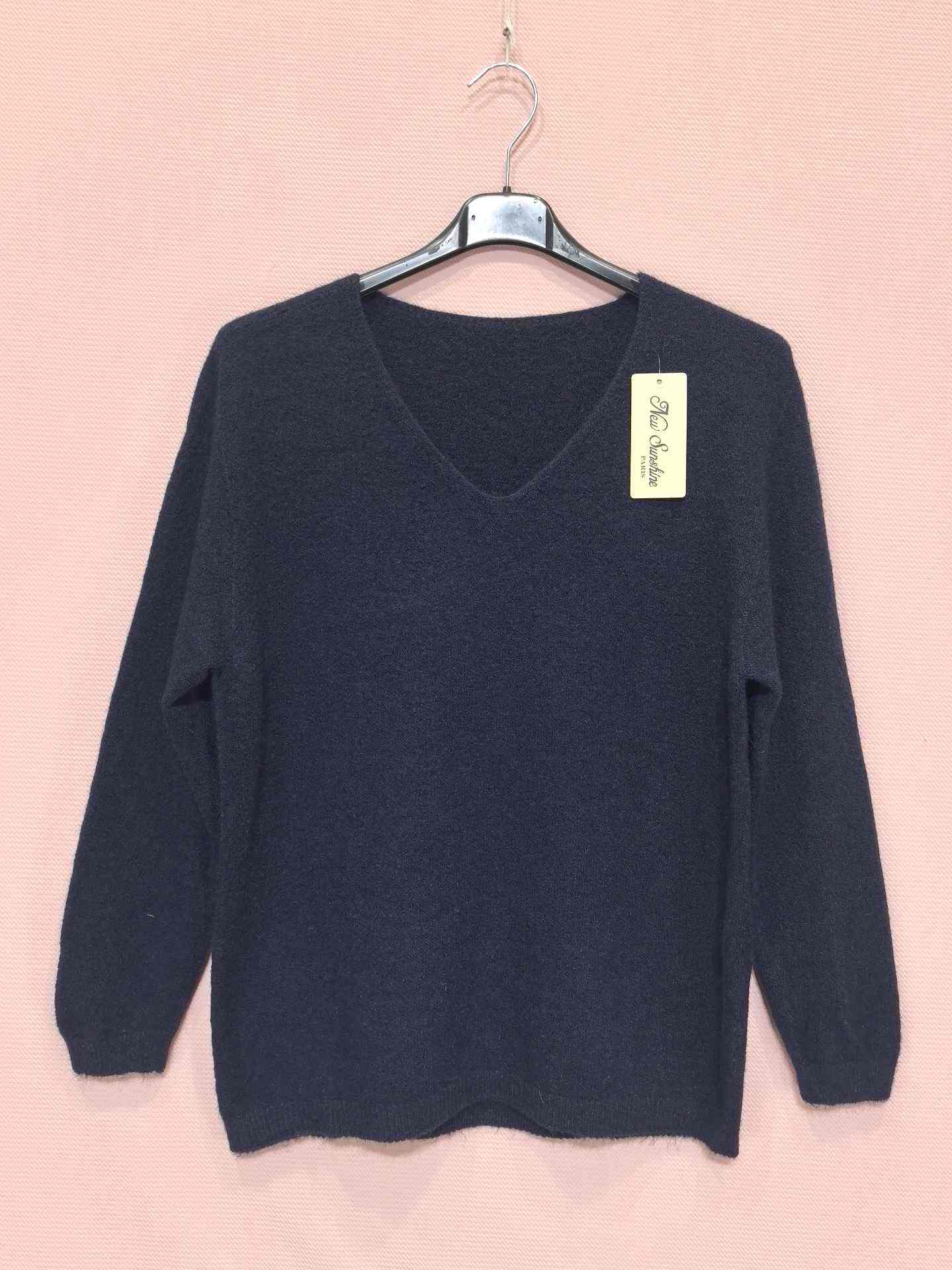 Pull En Maille Doux À Manches Longues (x6)