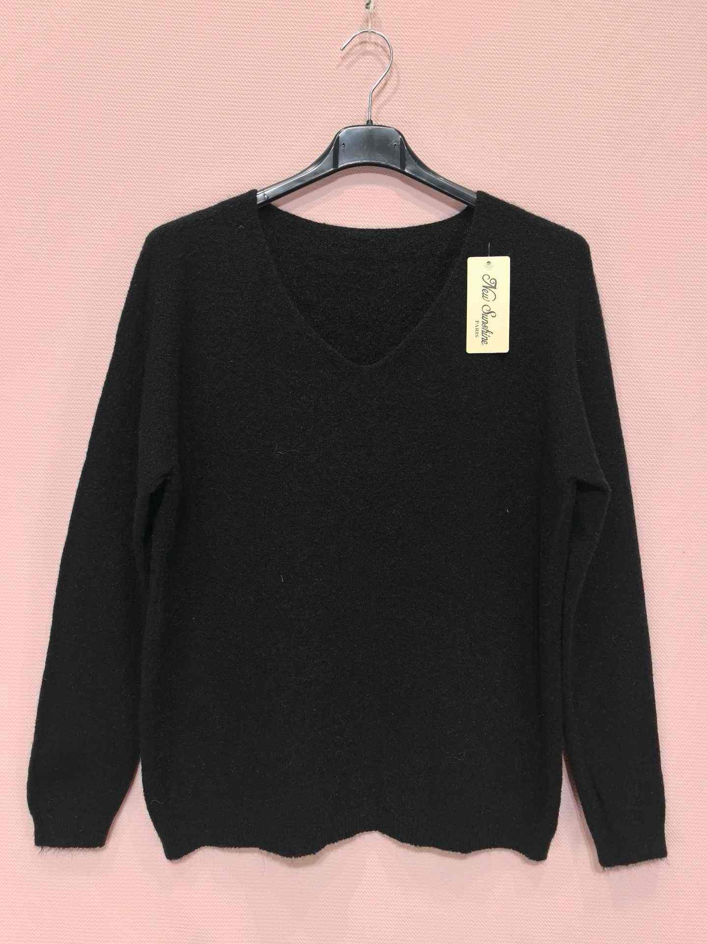 Pull En Maille Doux À Manches Longues (x6)