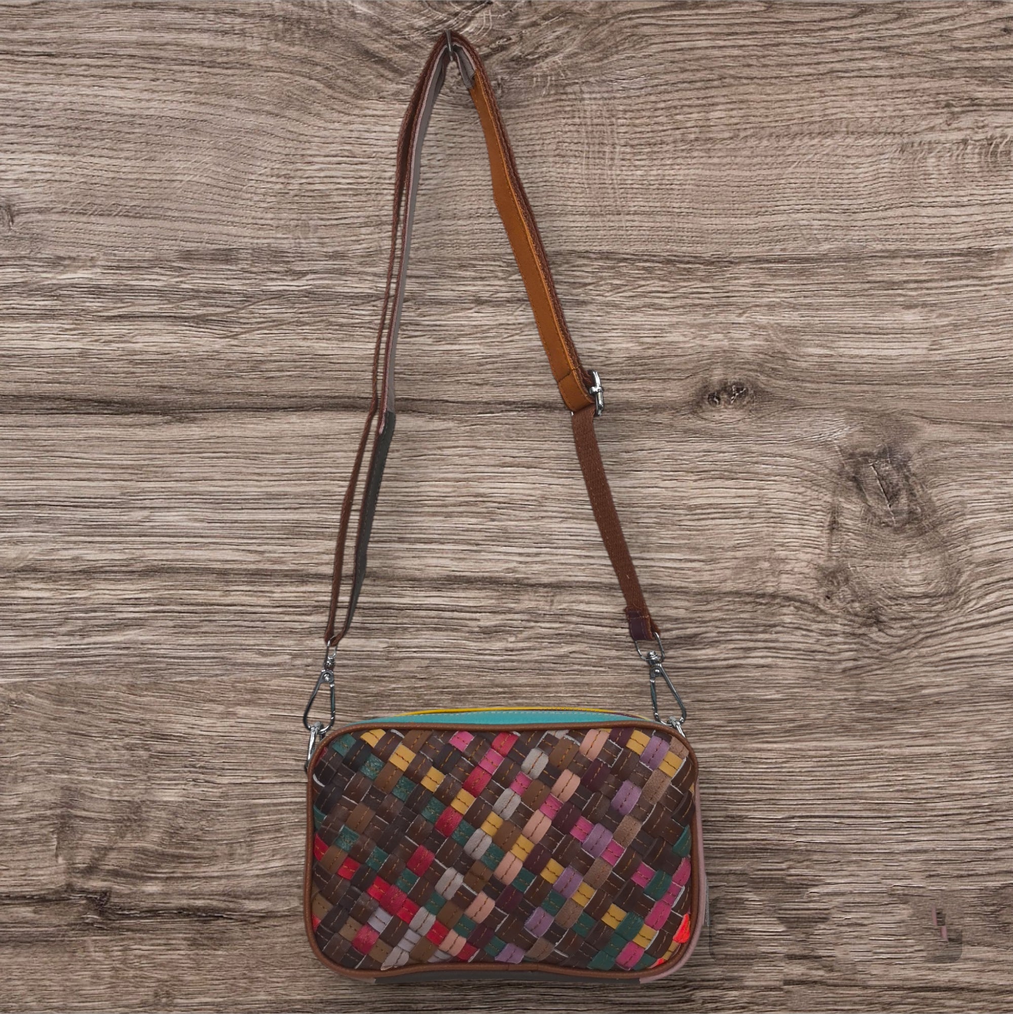 Sac multicouleur en Cuir véritable Pour Femme (X5)