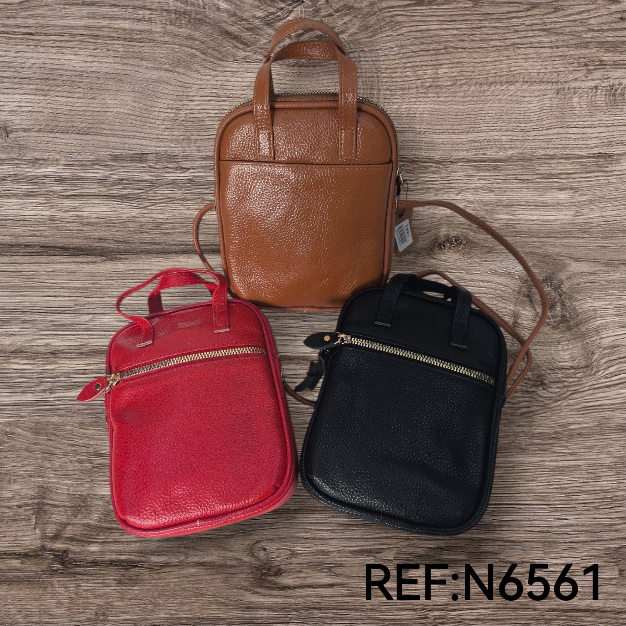 Sacoche bandoulières - Cuir véritable Femme (X6)