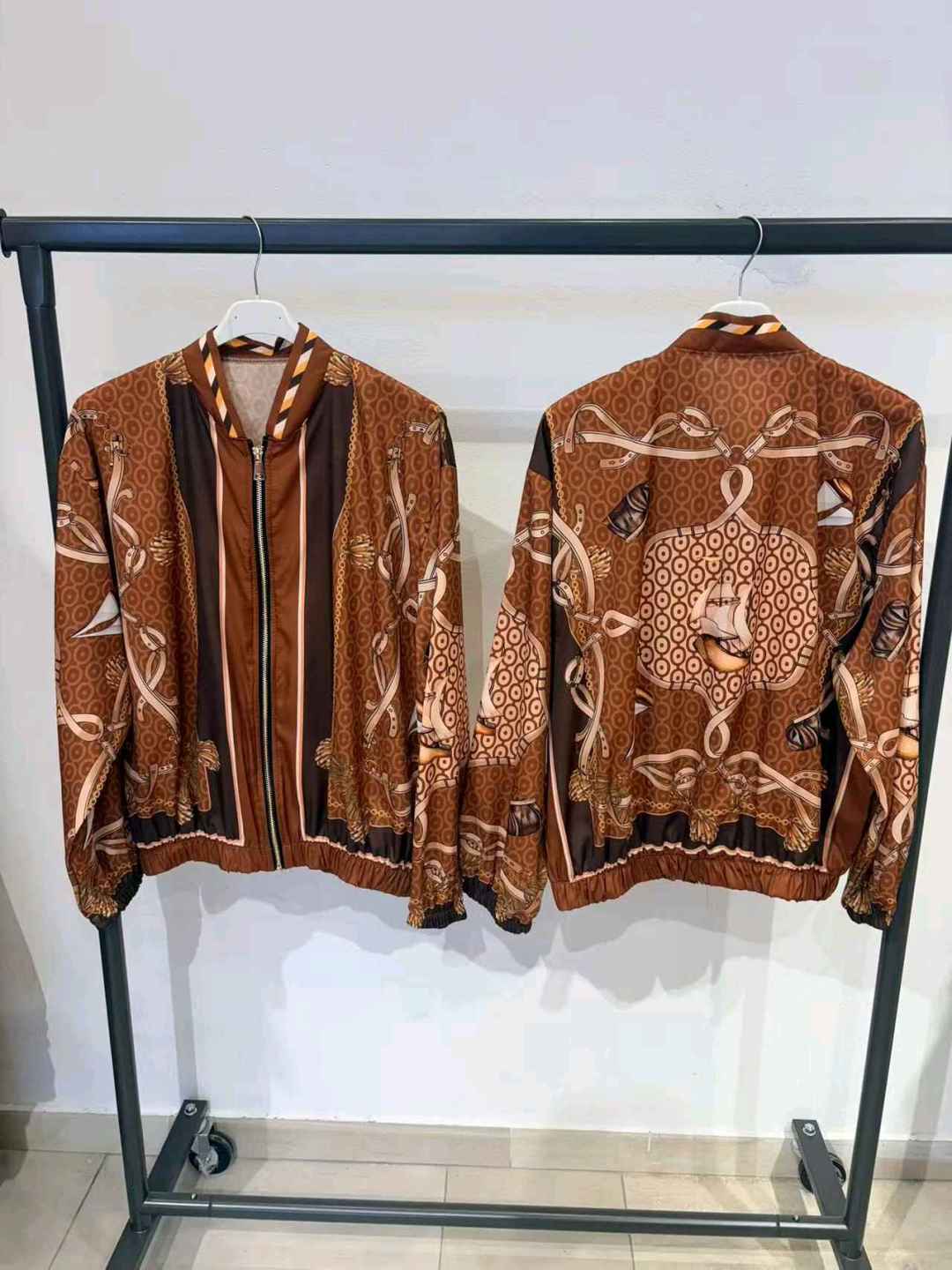 Veste Légère Imprimée (x6)