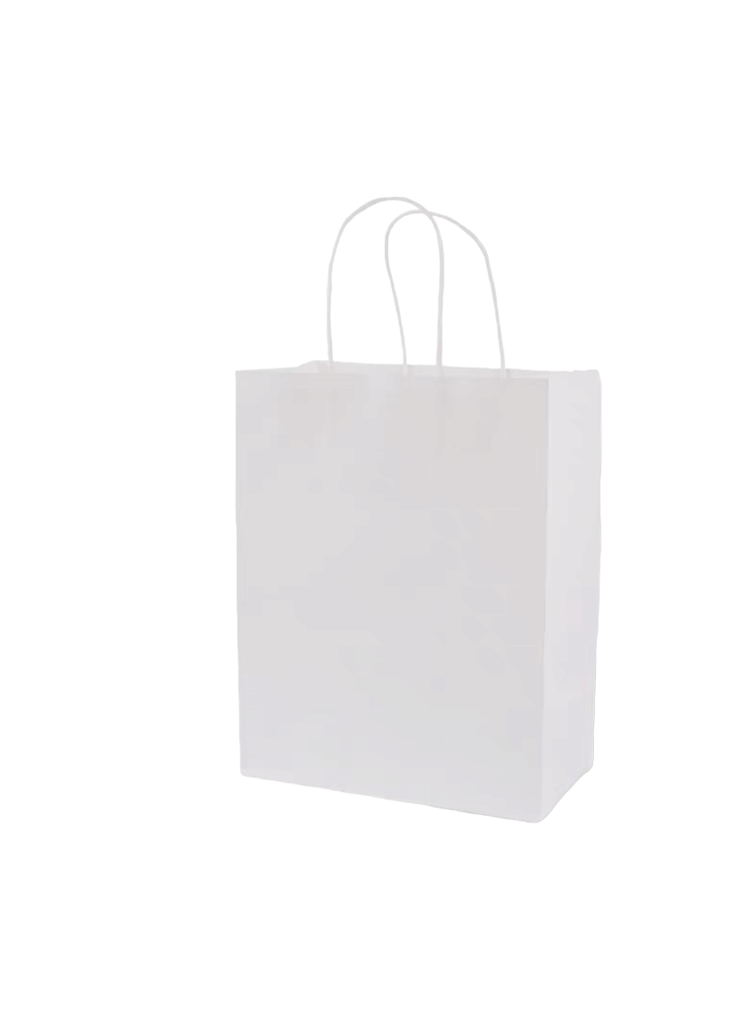 LOT DE 60-Sacs papier kraft /31*12*42cm (couleurs mélangées)
