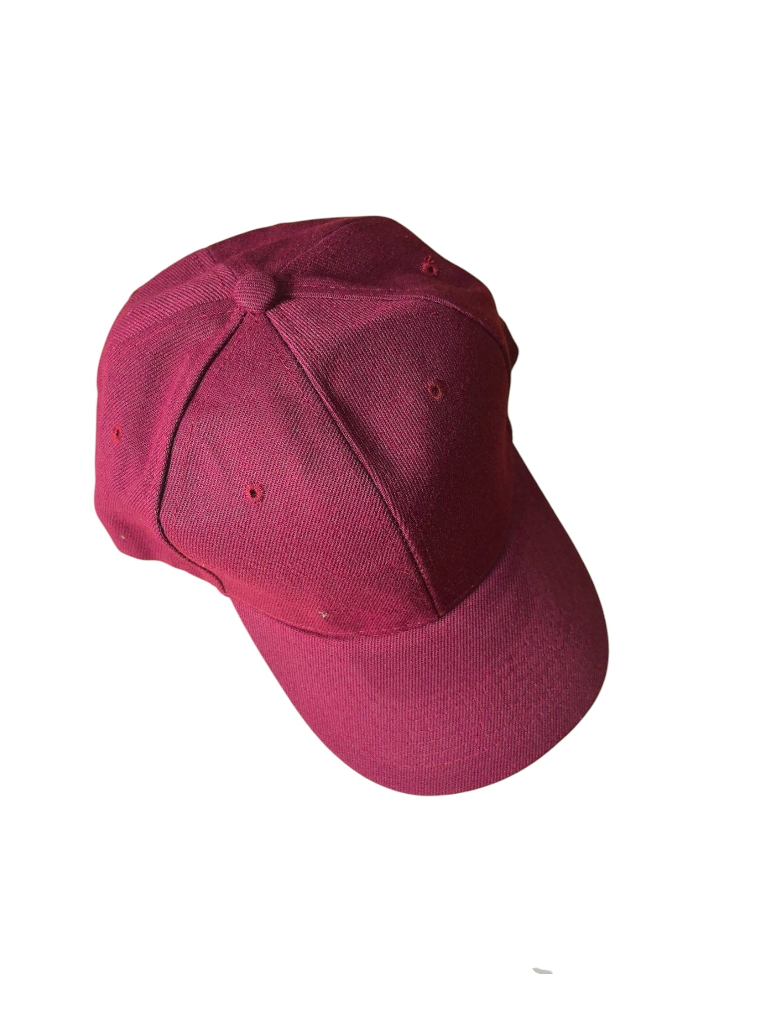 Casquette couleur unie bordeaux (x12)#14