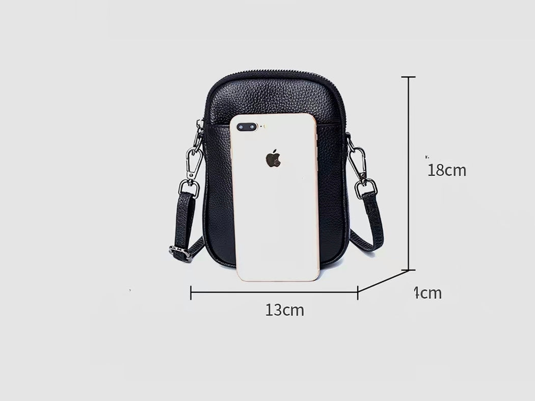 Sac bandoulières - Cuir véritable Femme (X6)