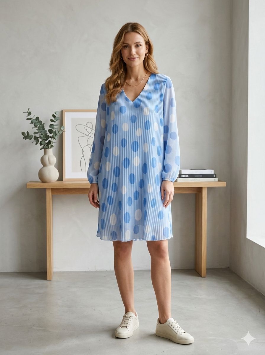 Robe Plissé Imprimée (x6)