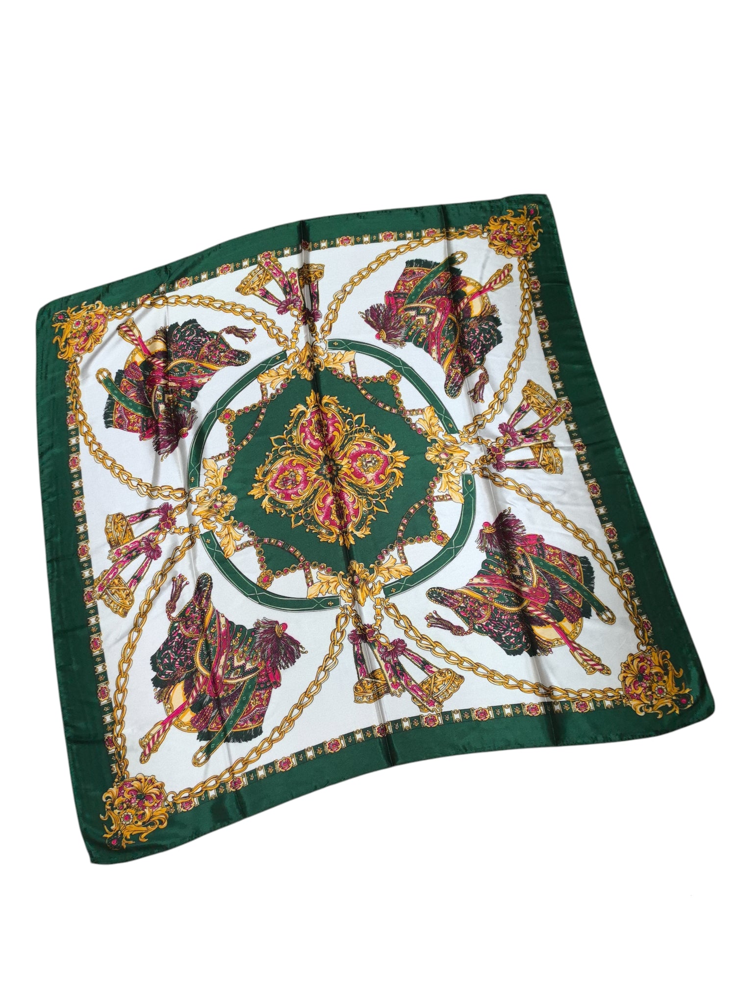 Foulard carré 90cm imprimé fantaisie (x10)#4