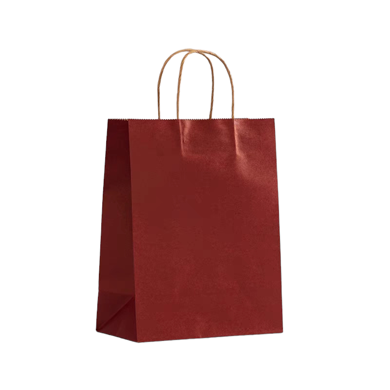 LOT DE 60-Sacs papier kraft /31*12*42cm (couleurs mélangées)