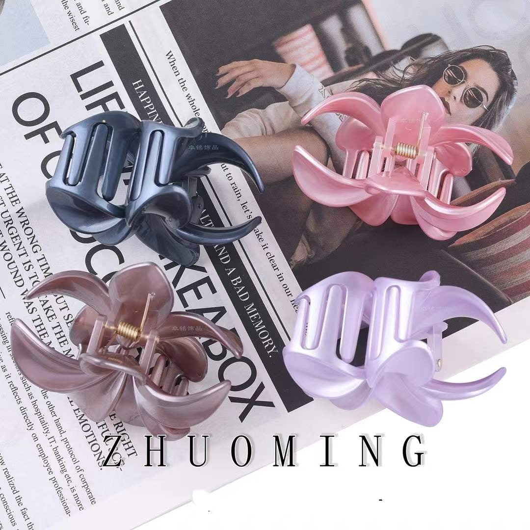 pinces cheveux forme fleur (x12)#2