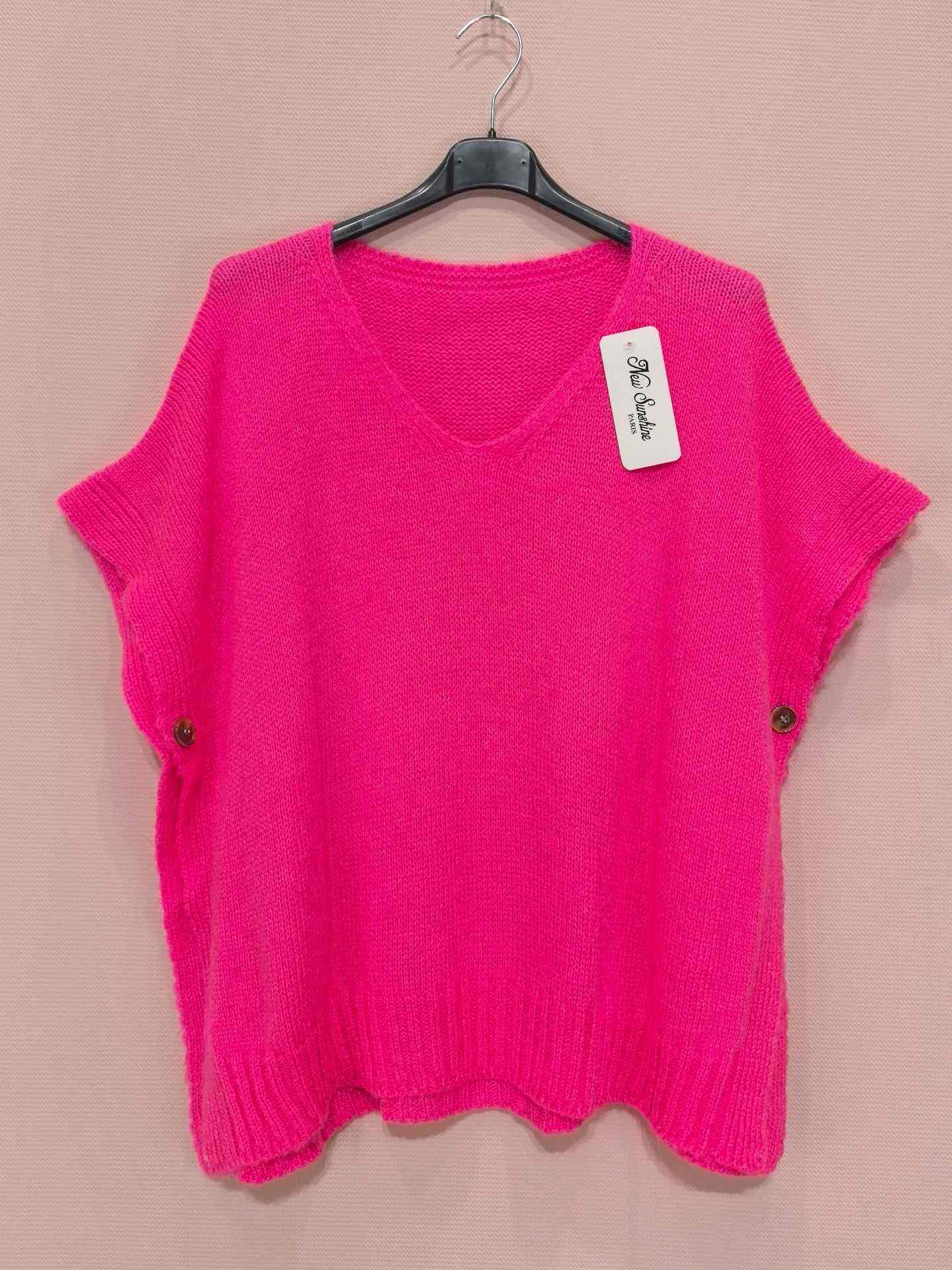 Pull Poncho à Boutons (x9)