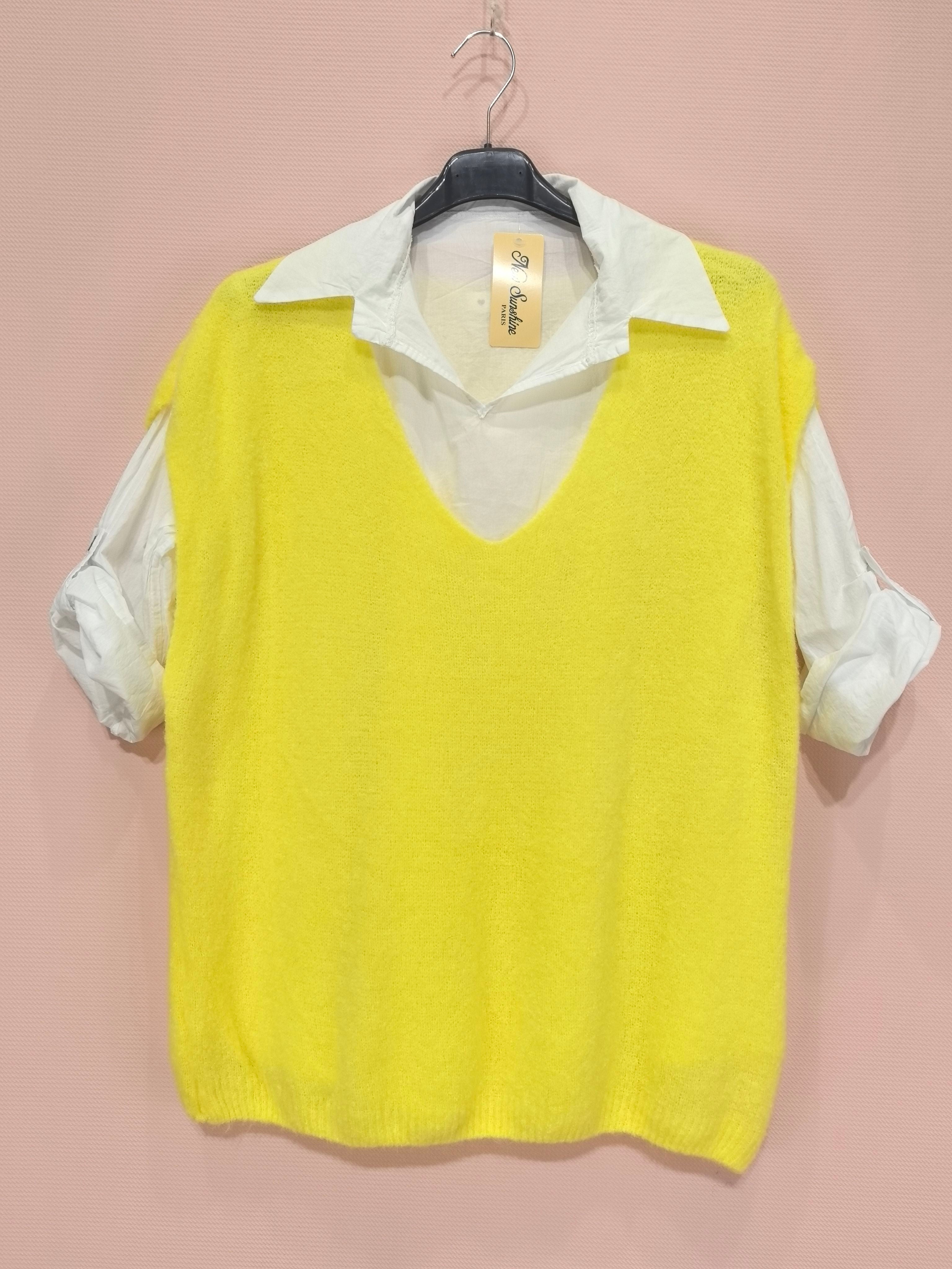 Ensemble 2 Pièces Chemise Et Pull(×6)