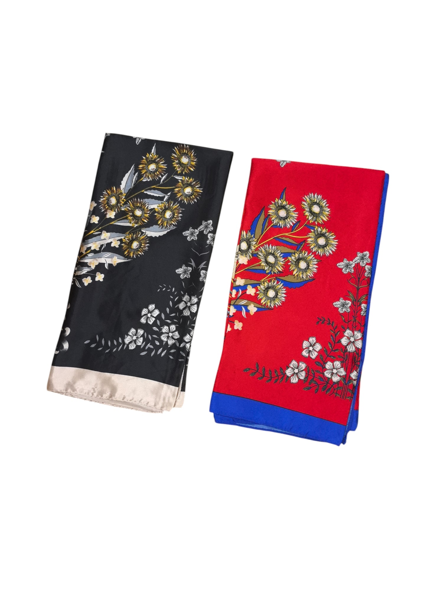 Foulard carré 90cm imprimé fantaisie (x10)#22