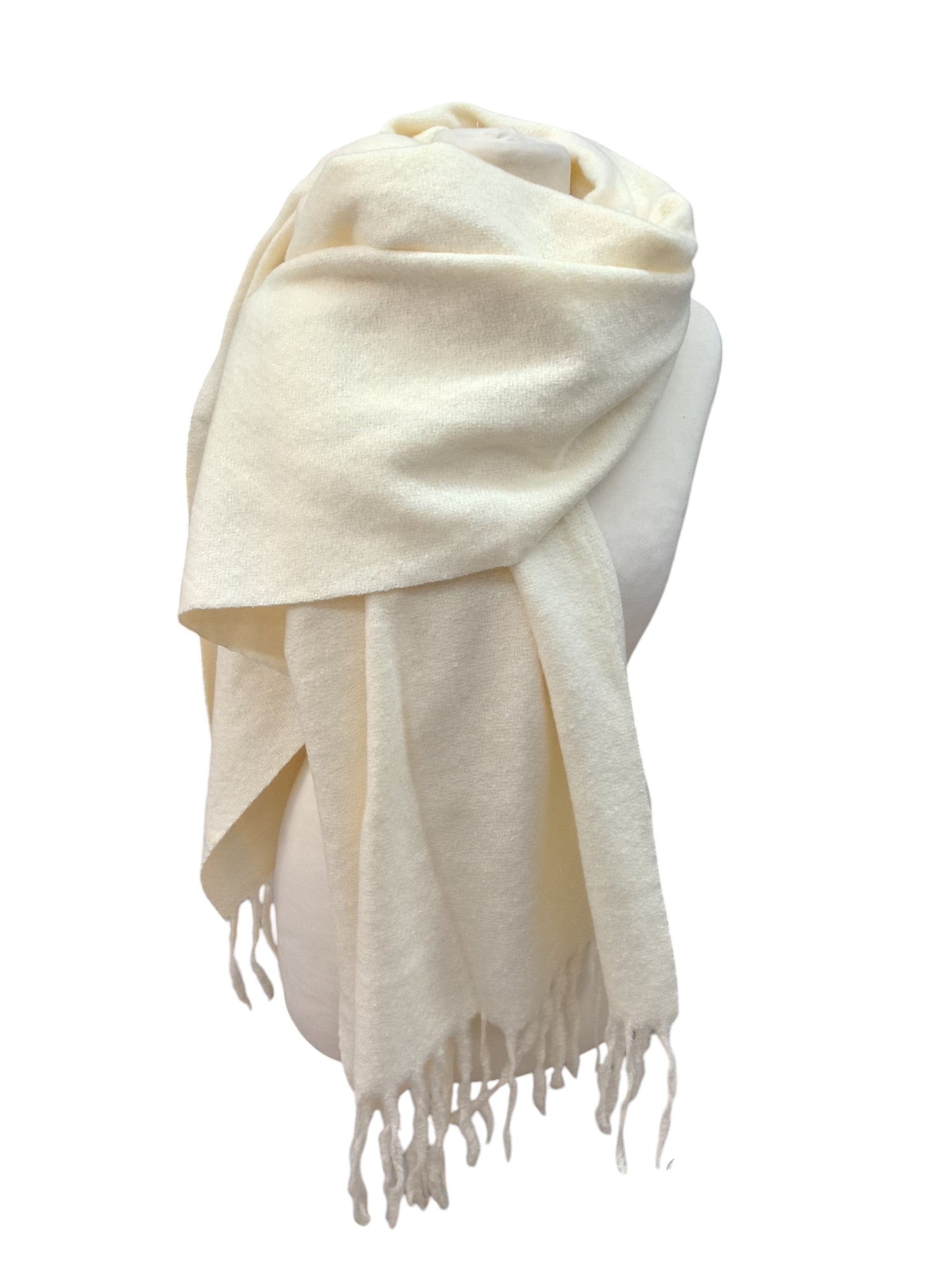 Écharpe châle couleur unie (x12)#36