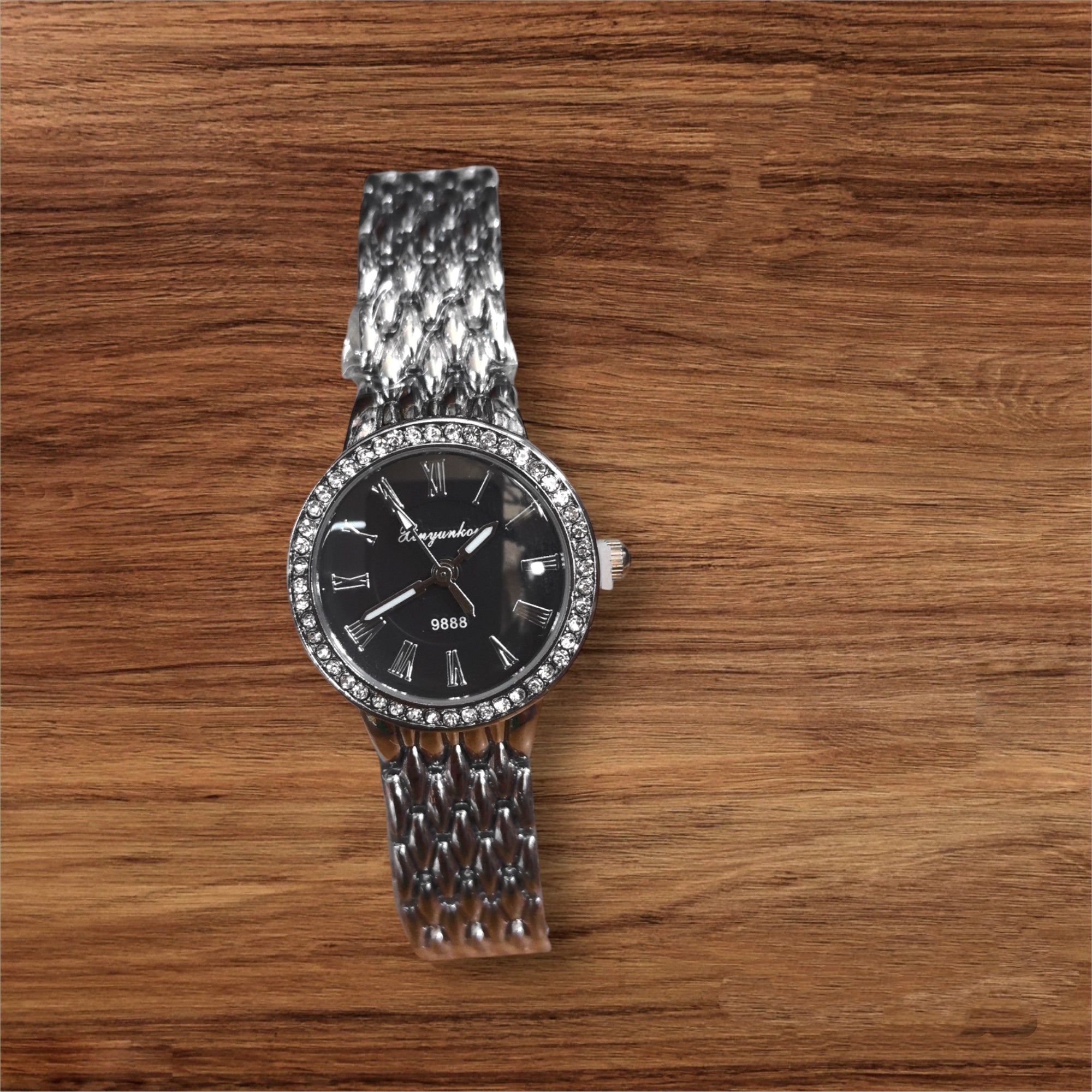 Montres femme bracelets métal 9888A (x5)