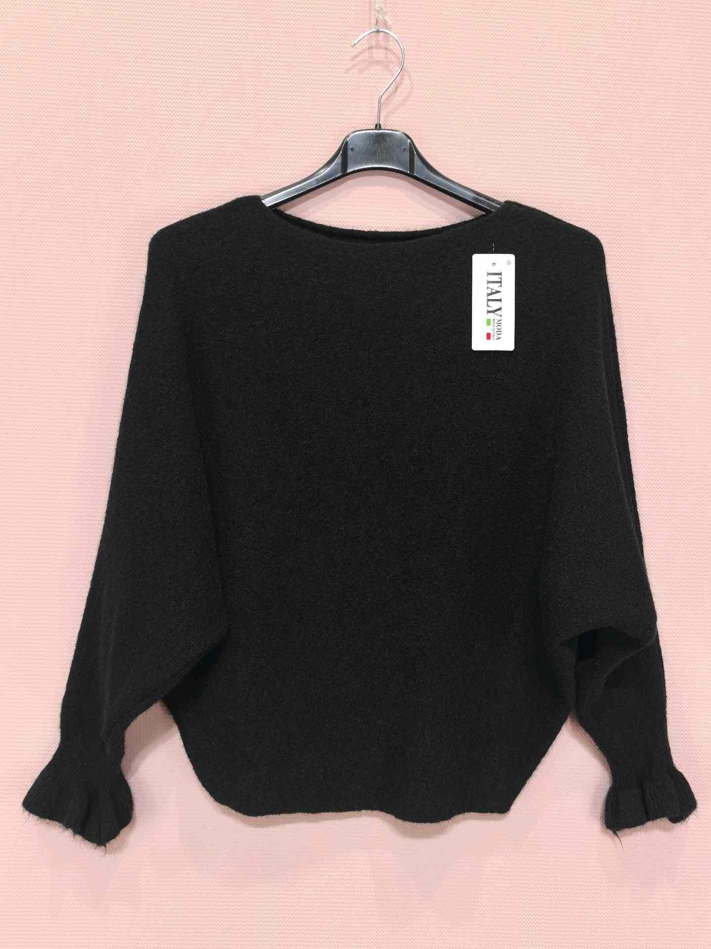 Pull Chauve-Souris à Manches Froncées (x8)