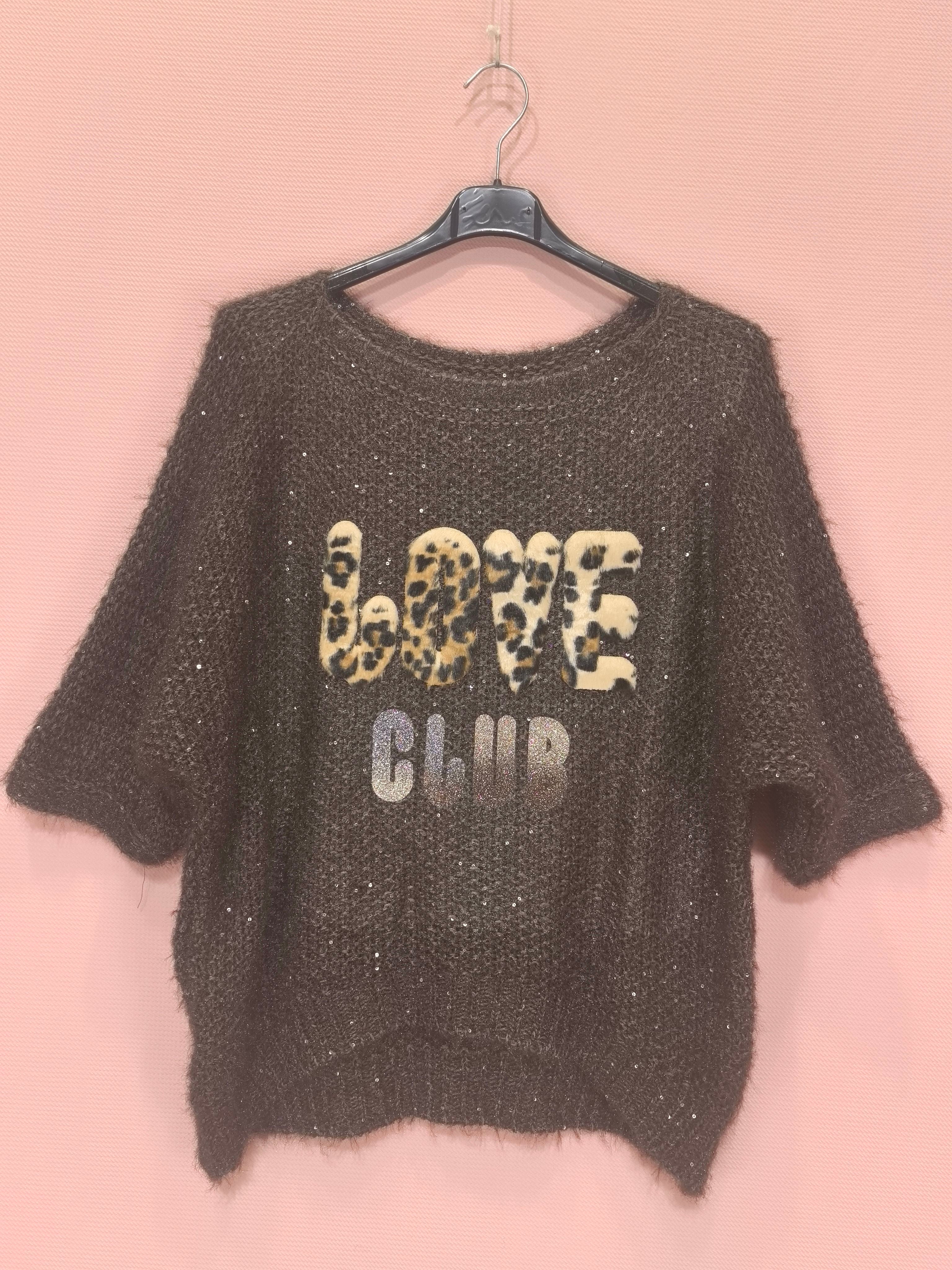 Pull Over Size Love Club (x6)