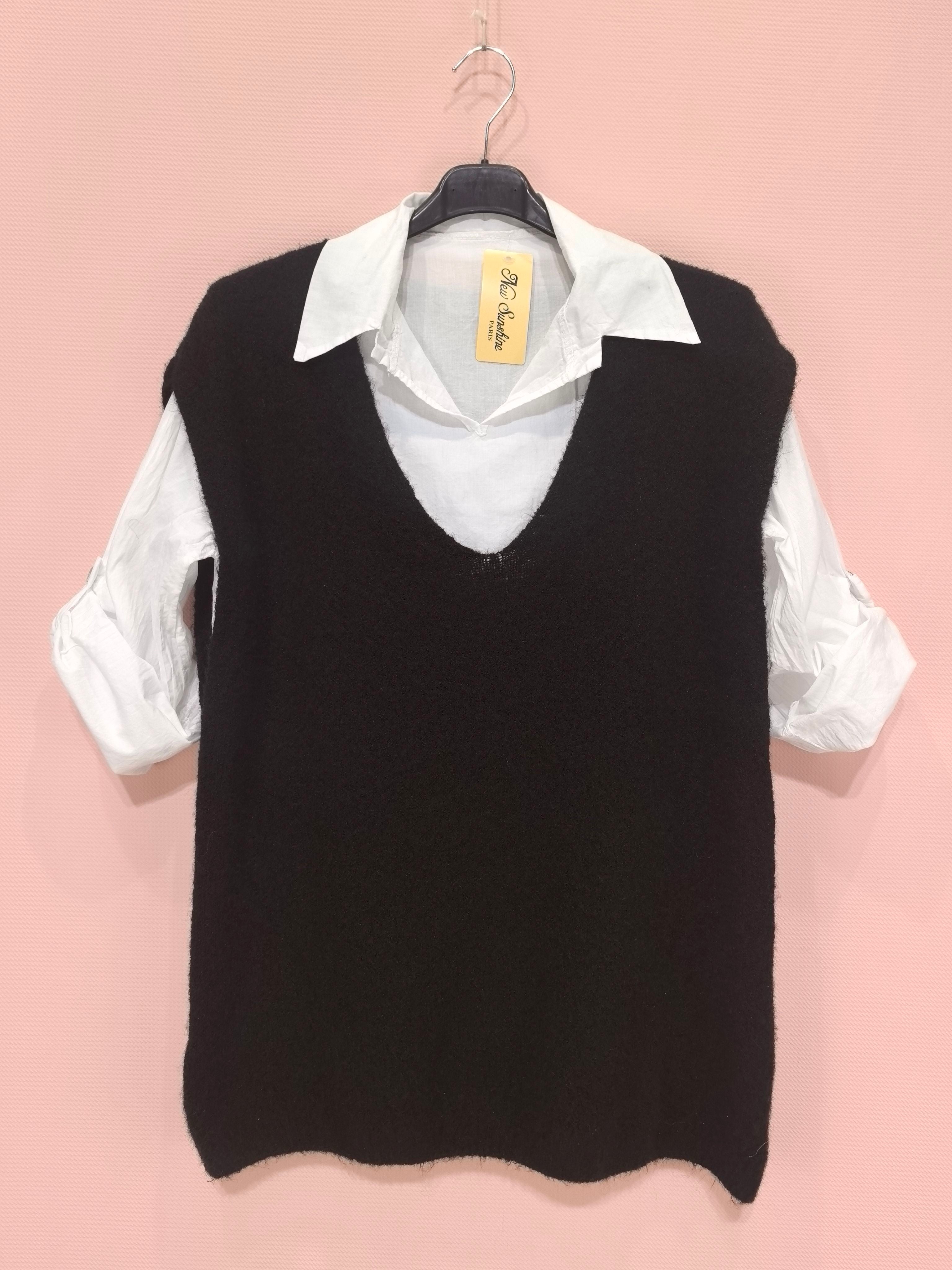 Ensemble 2 Pièces Chemise Et Pull(×6)