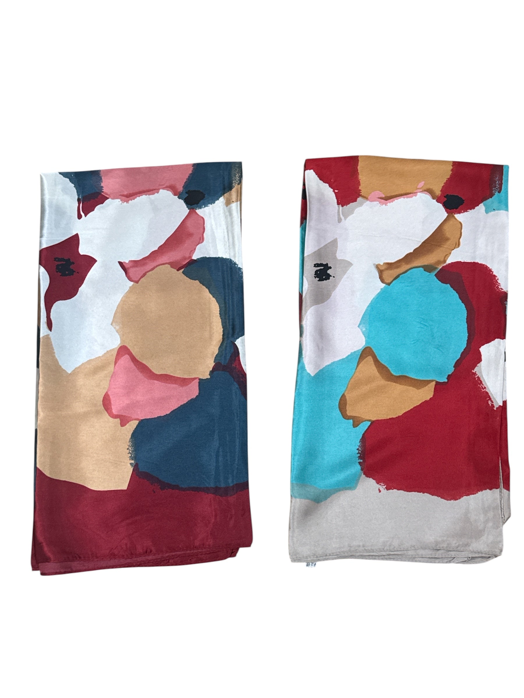 Foulard carré 90cm imprimé fantaisie (x10)#14