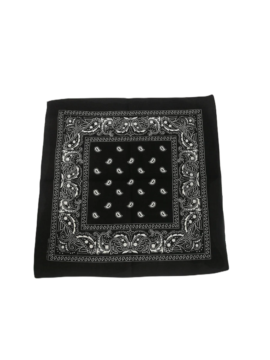 Bandana 100% coton Motif Paisley (x12)
