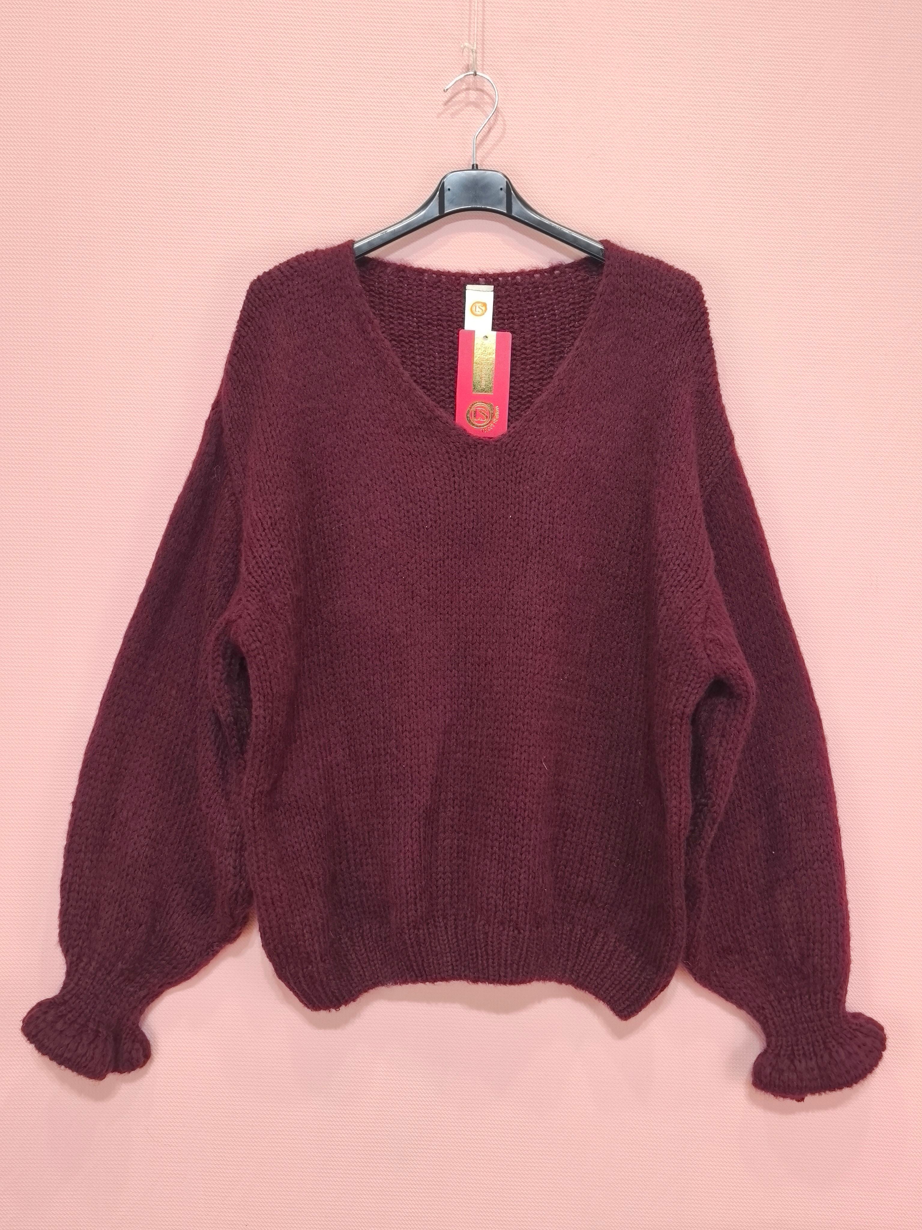 Pull Oversize Manches Chauve Souris (x8)