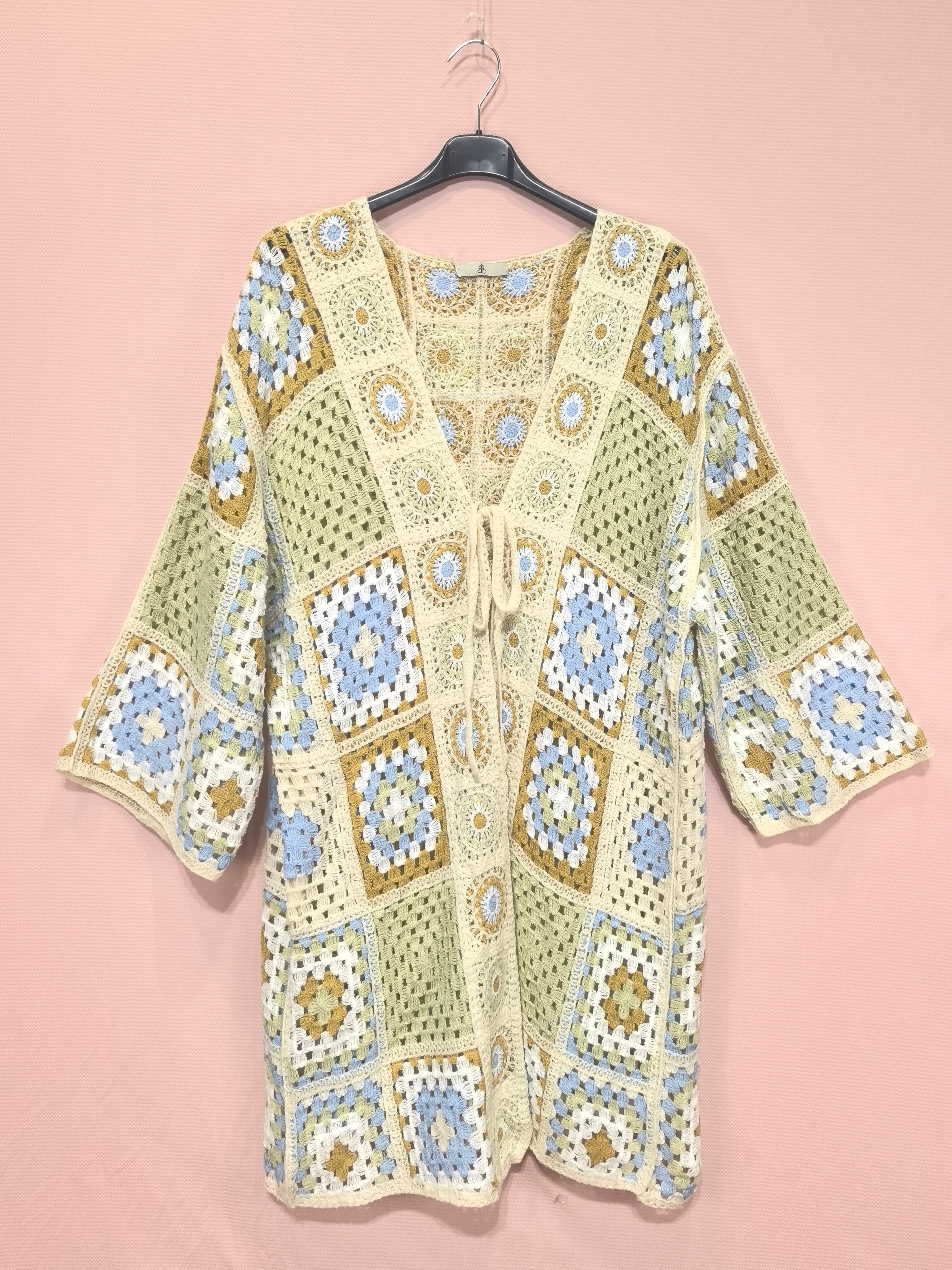 Haut en crochet à motifs Floraux (x6)