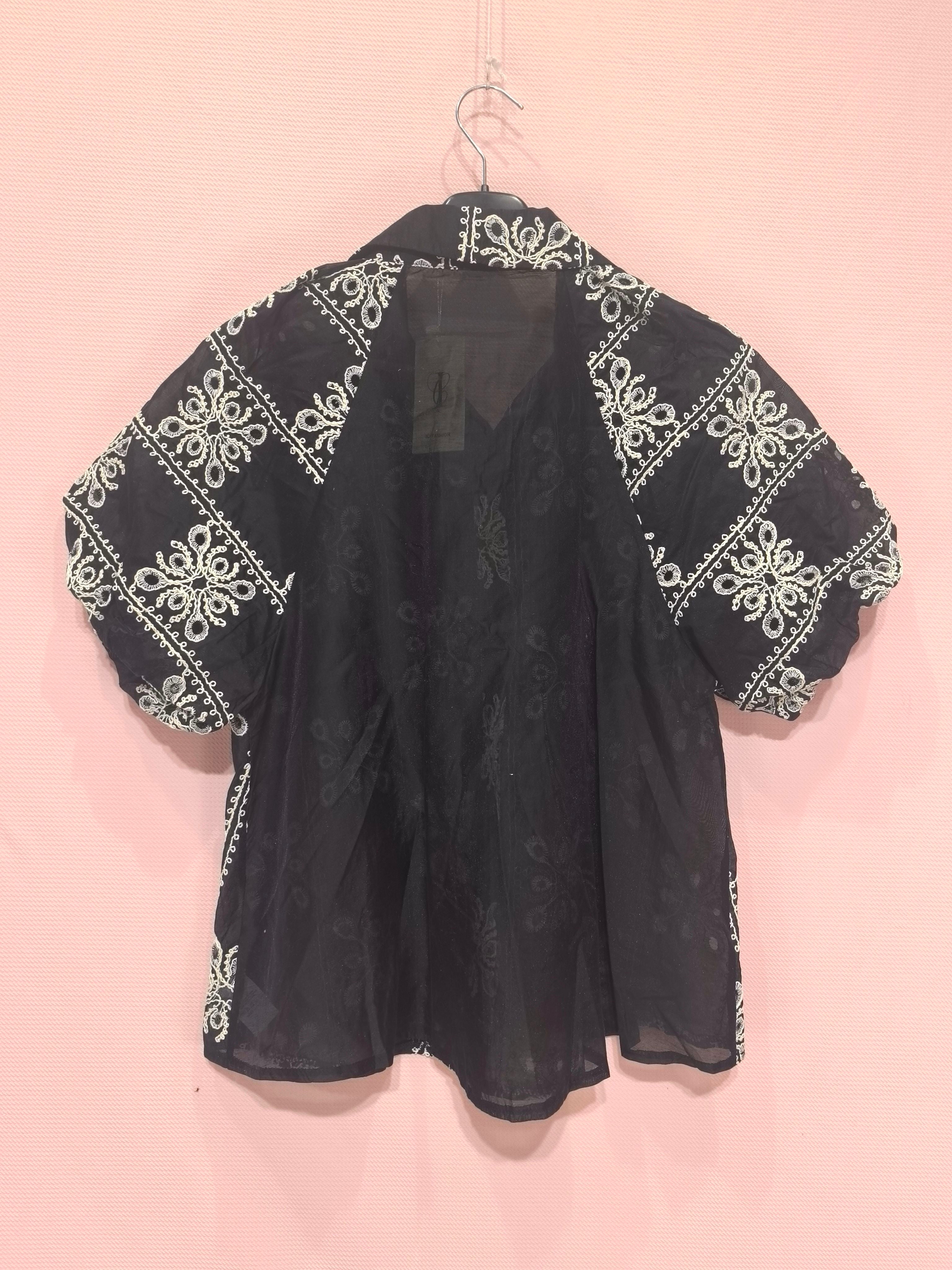 Blouse à manches bouffantes(X6)