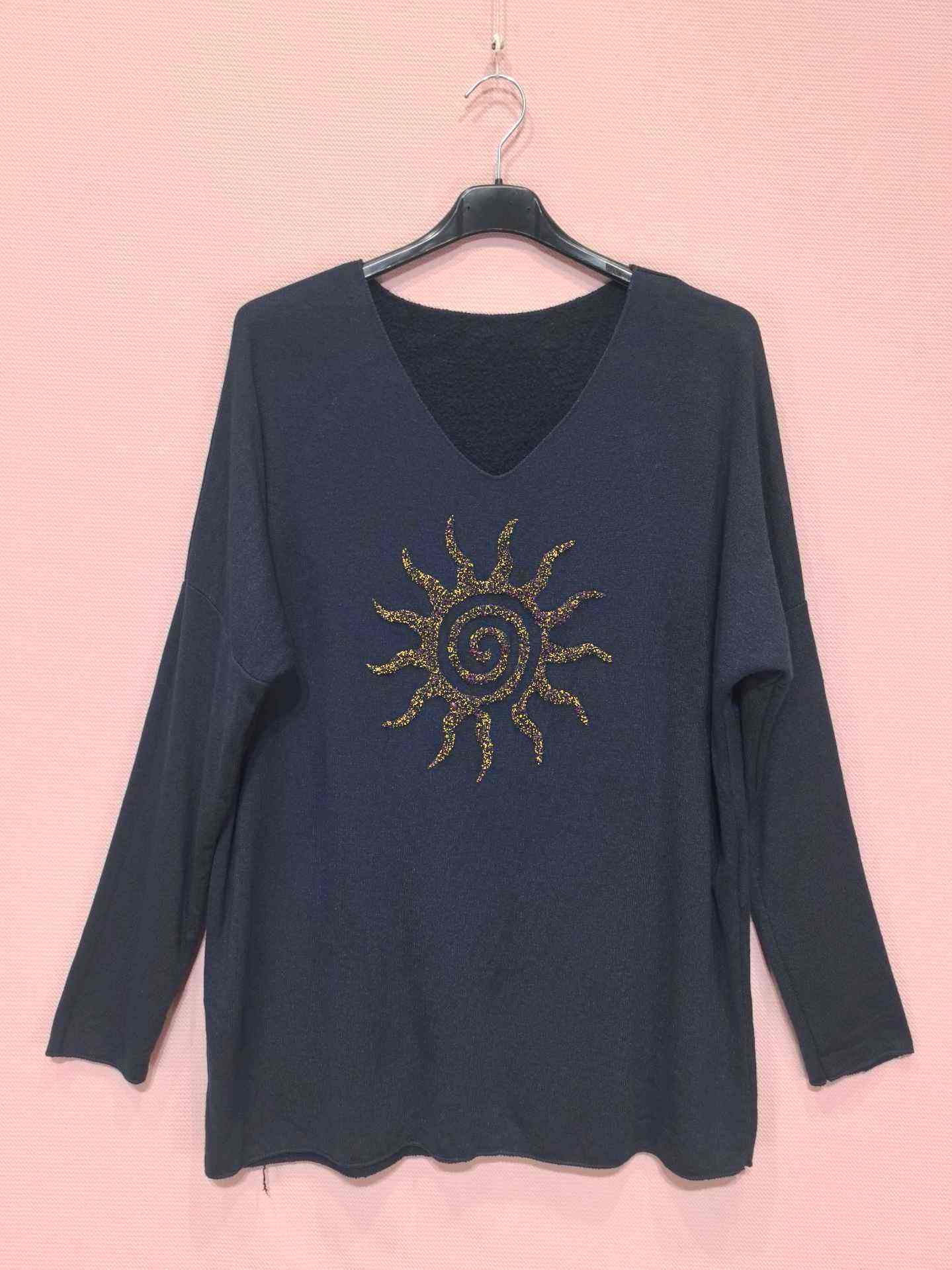 T-shirt à manches longues intérieur doux (×8)