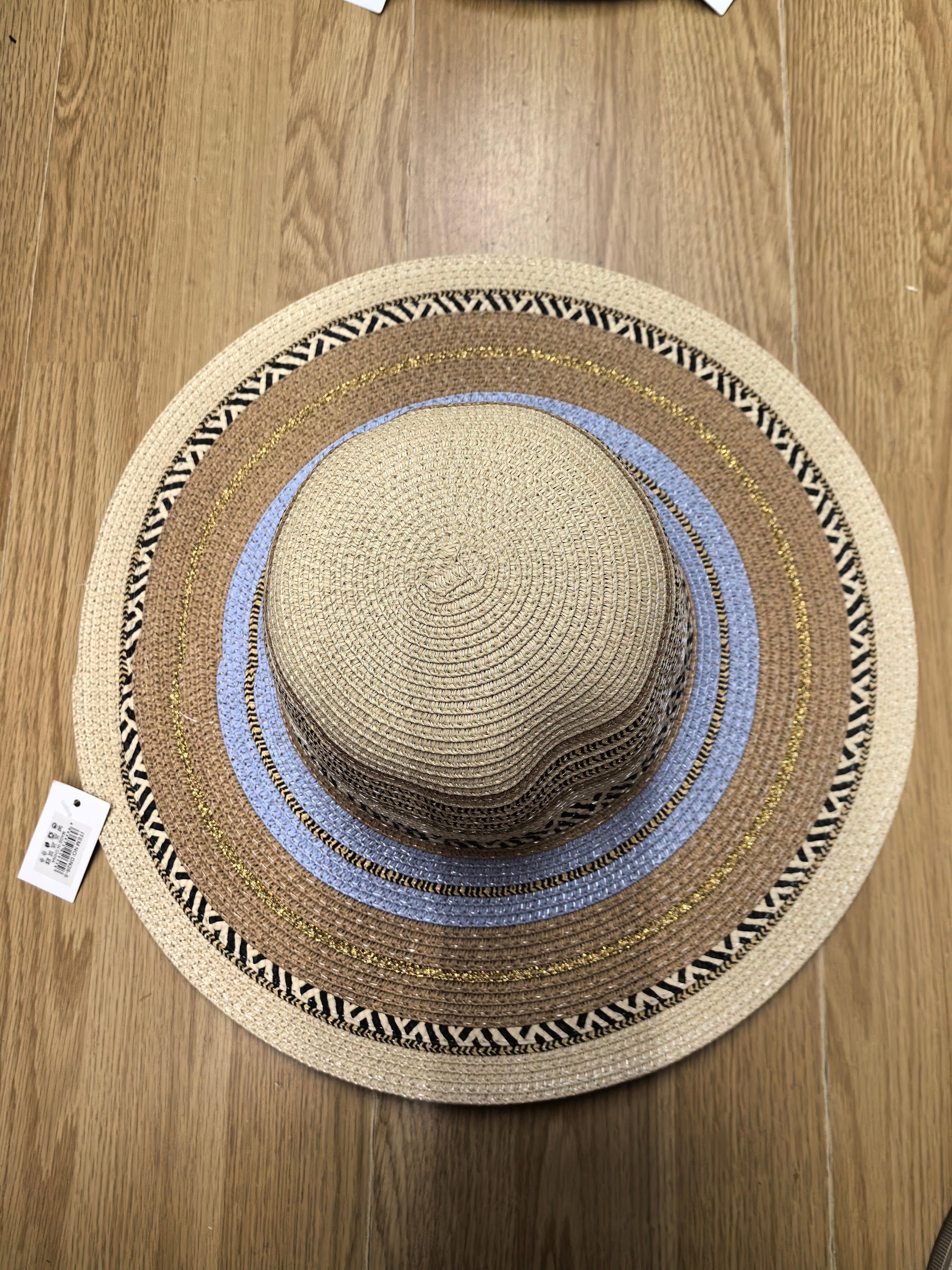 - Chapeau large bord ethnique (x12)#5