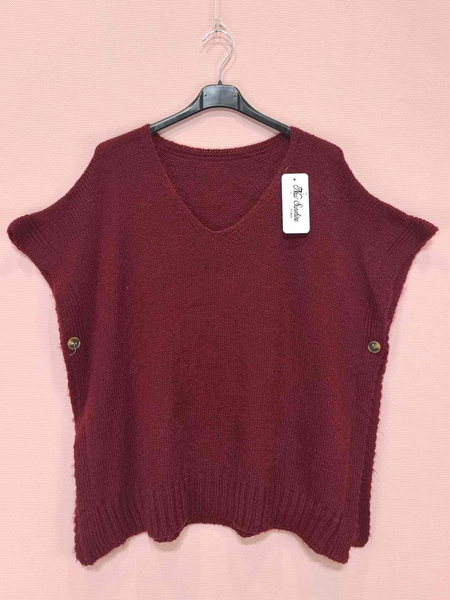 Pull Poncho à Boutons (x9)