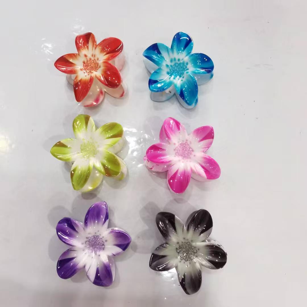 pinces cheveux forme fleur (x12)#37
