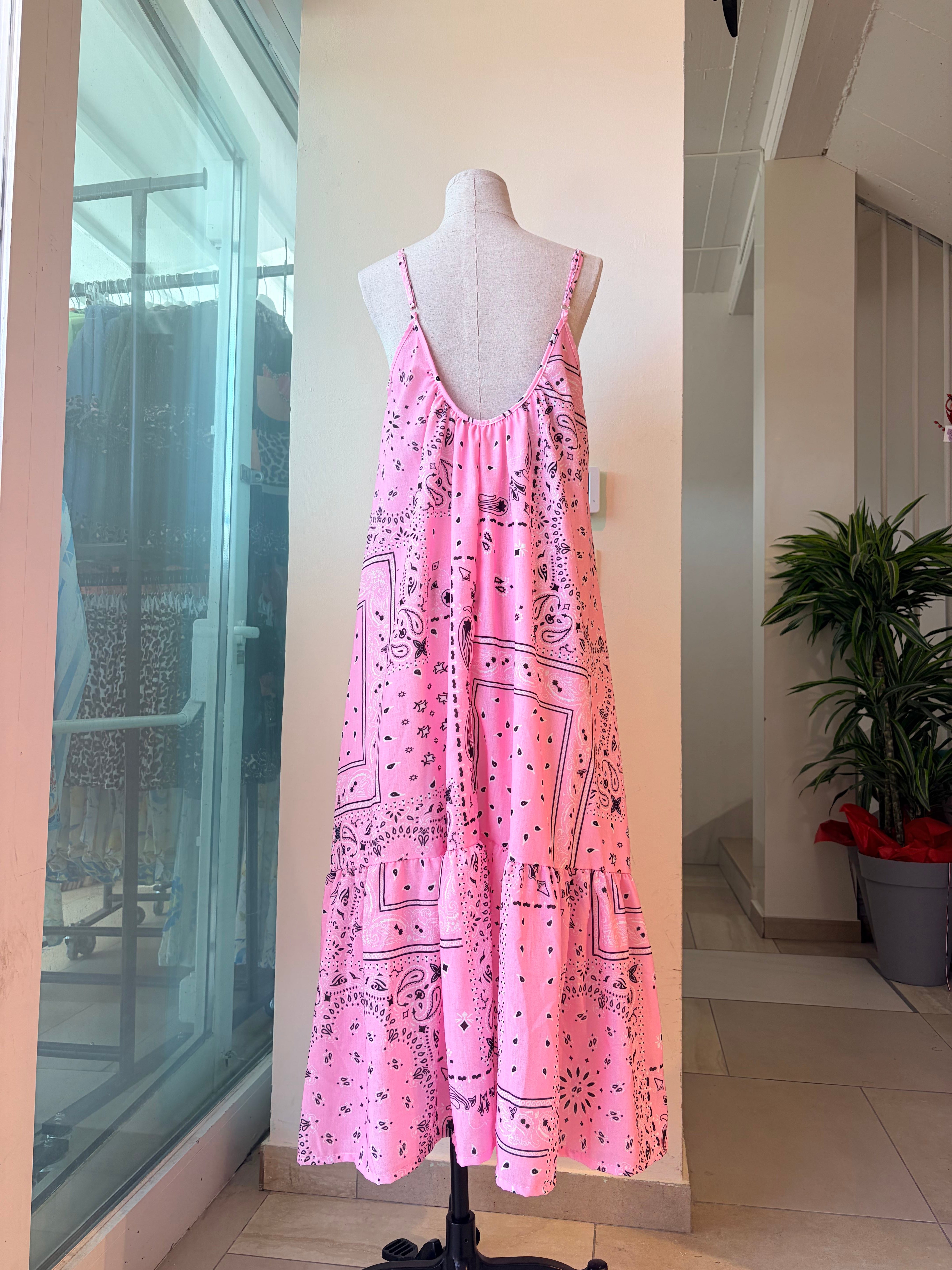 Robe Longue À Bretelles (x6)