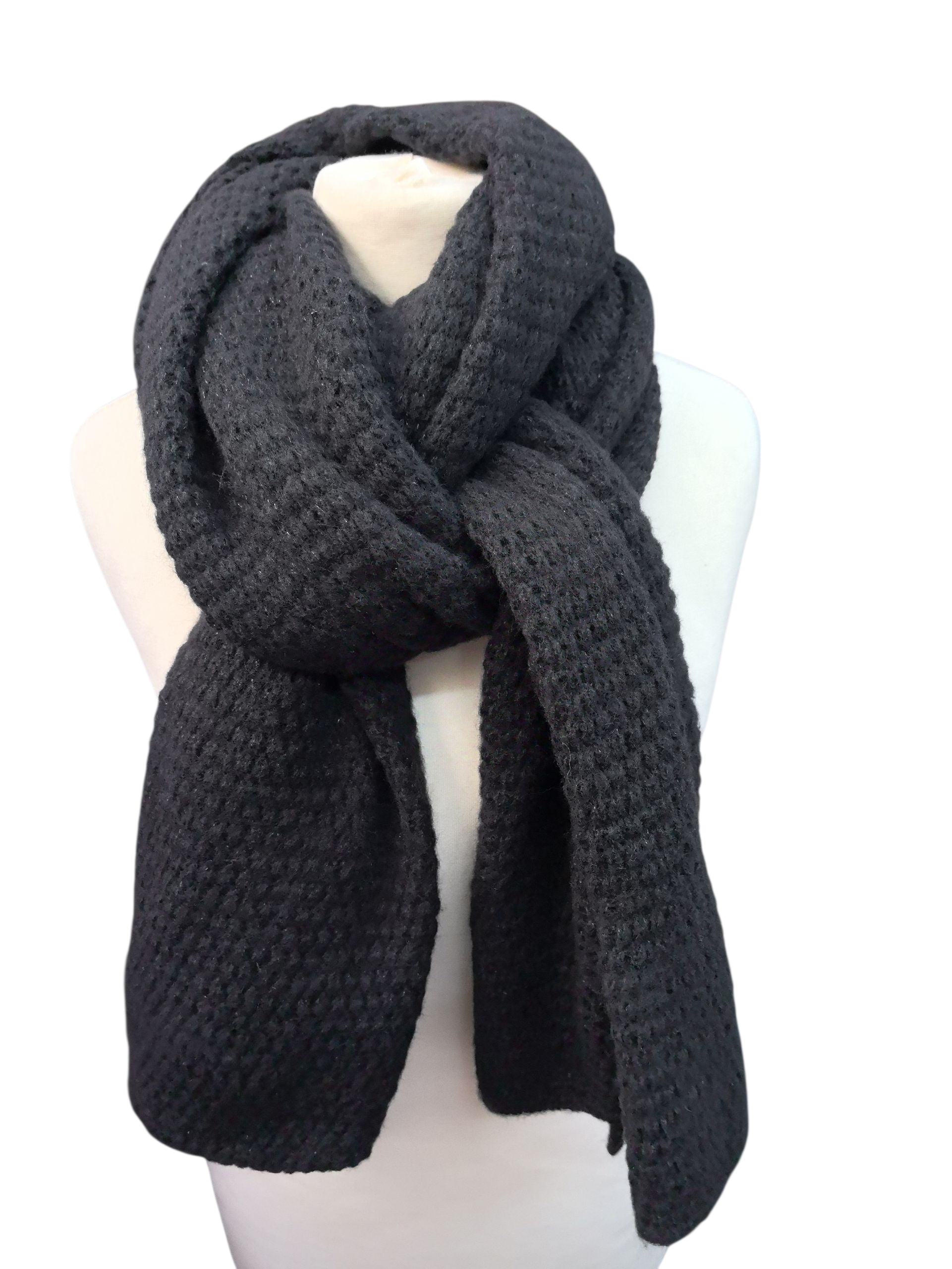 Écharpe châle tricot (x4)#8