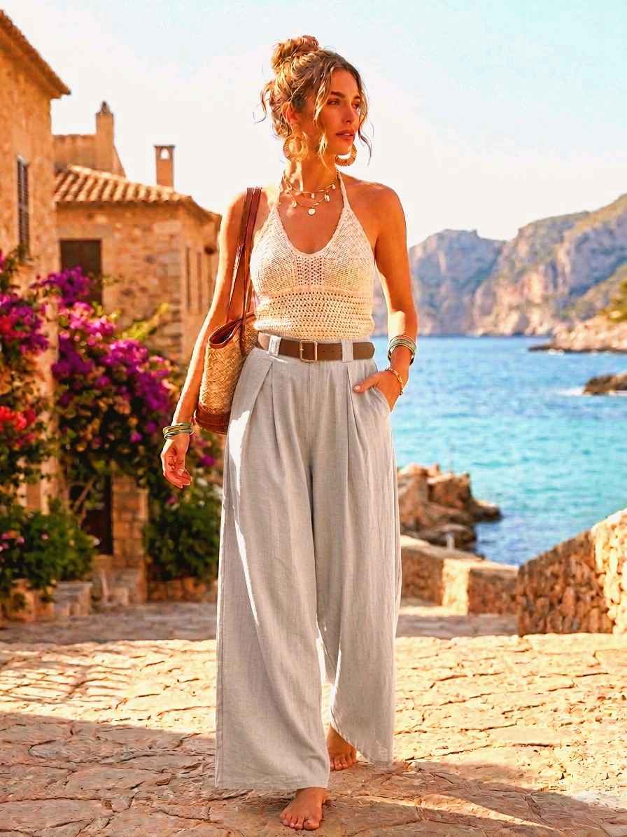 Pantalon Palazzo (x6)