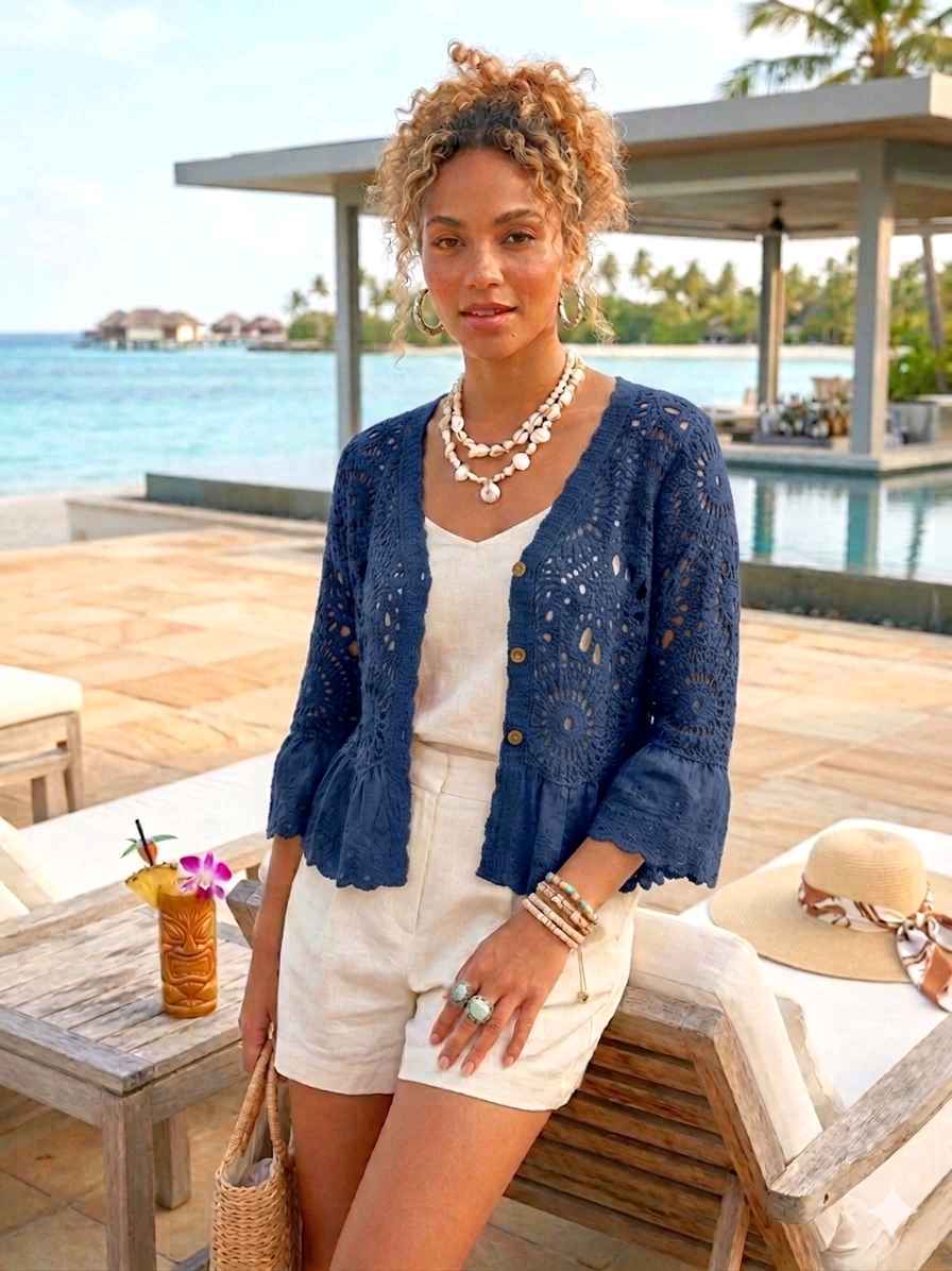 Gilet En Crochet (x8)