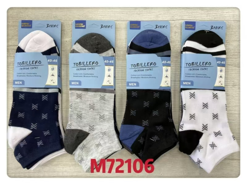 HOMME Chaussettes socquettes coton (x24)