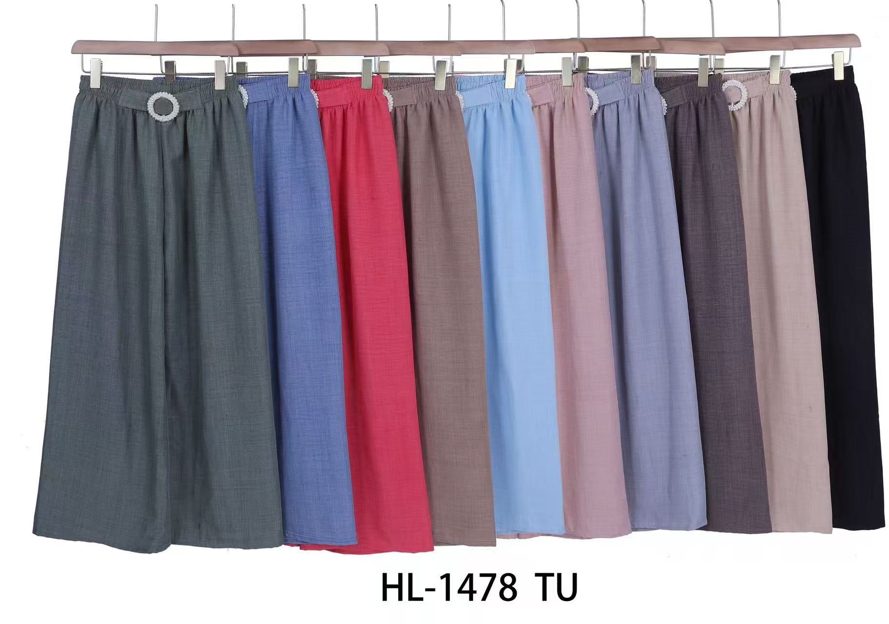 Pantalon palazzo boucle ronde (x12)