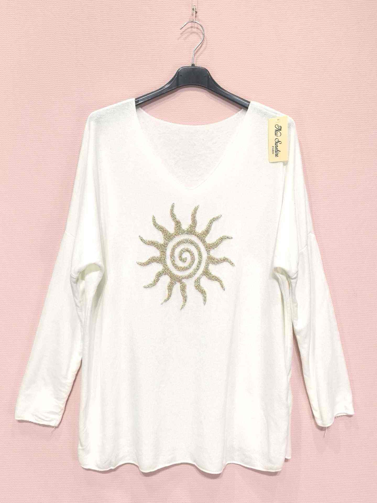 T-shirt à manches longues intérieur doux (×8)